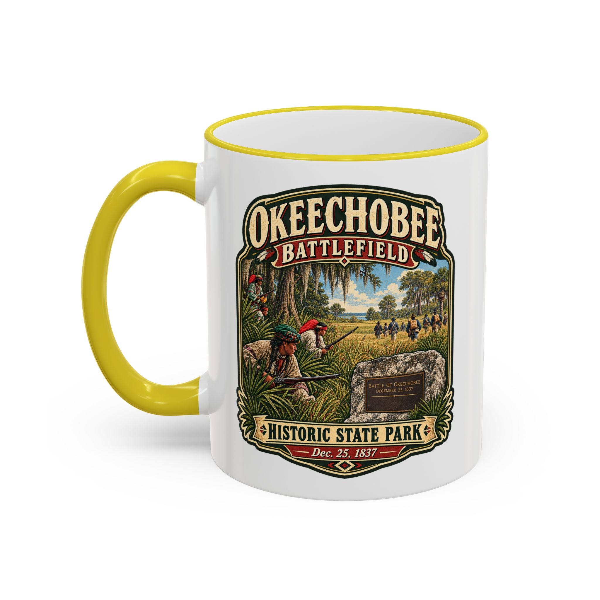 Okeechobee Battlefield River Accent Rim & Handle 11oz/15oz