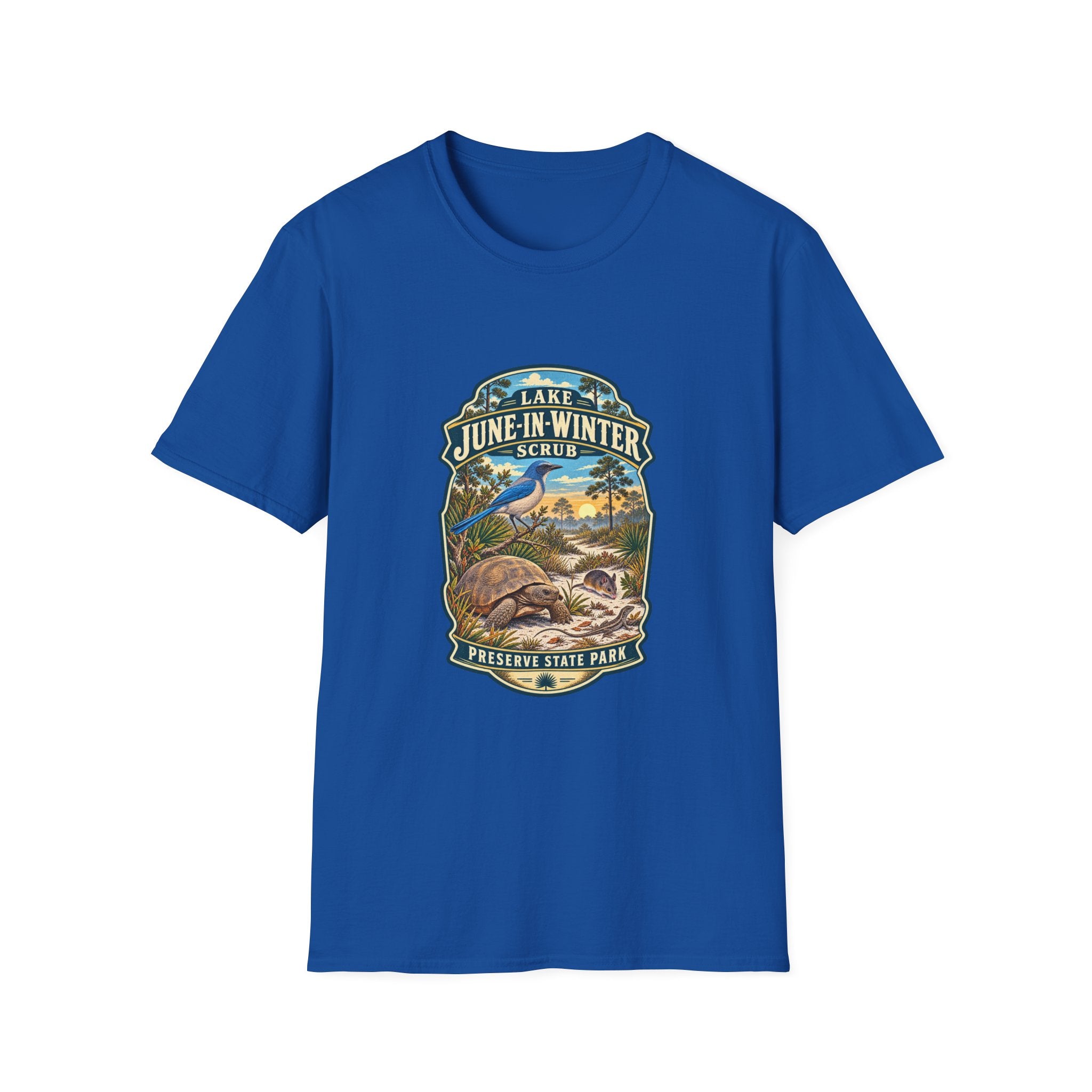 Lake June-in-Winter- Retro Tee