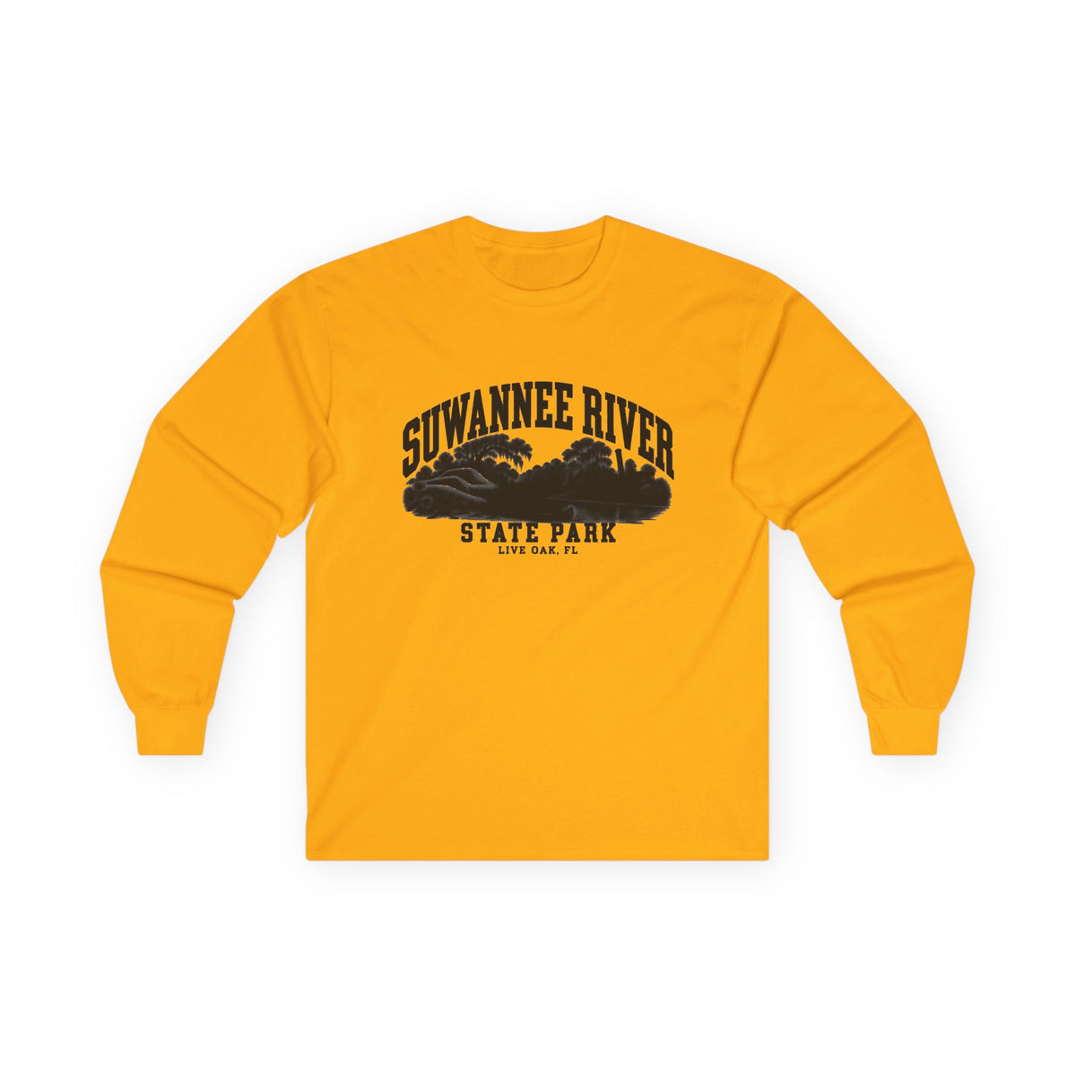 Suwannee River State Park Vintage Logo- Long Sleeve Tee
