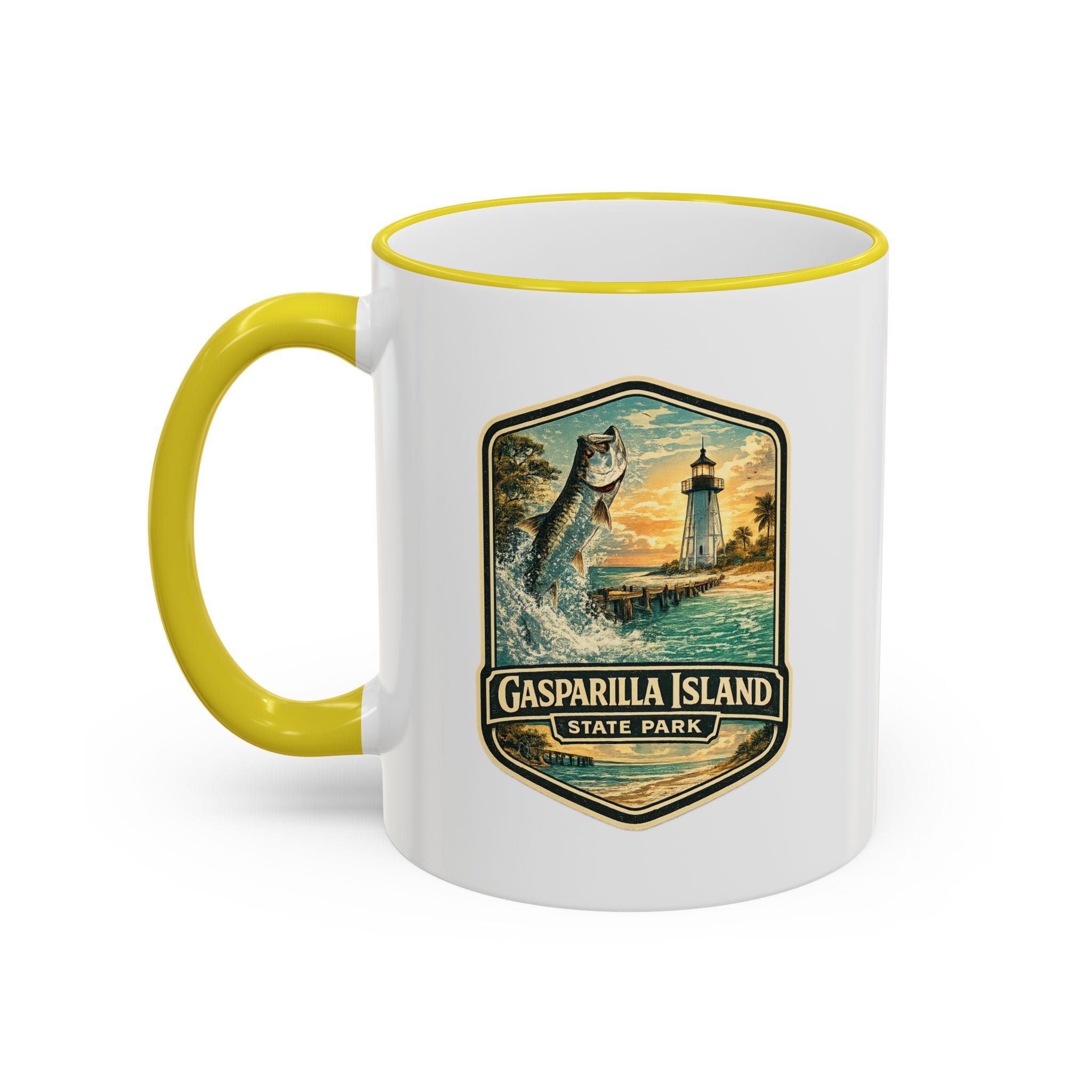 Gasparilla Island Accent Rim & Handle 11oz/15oz