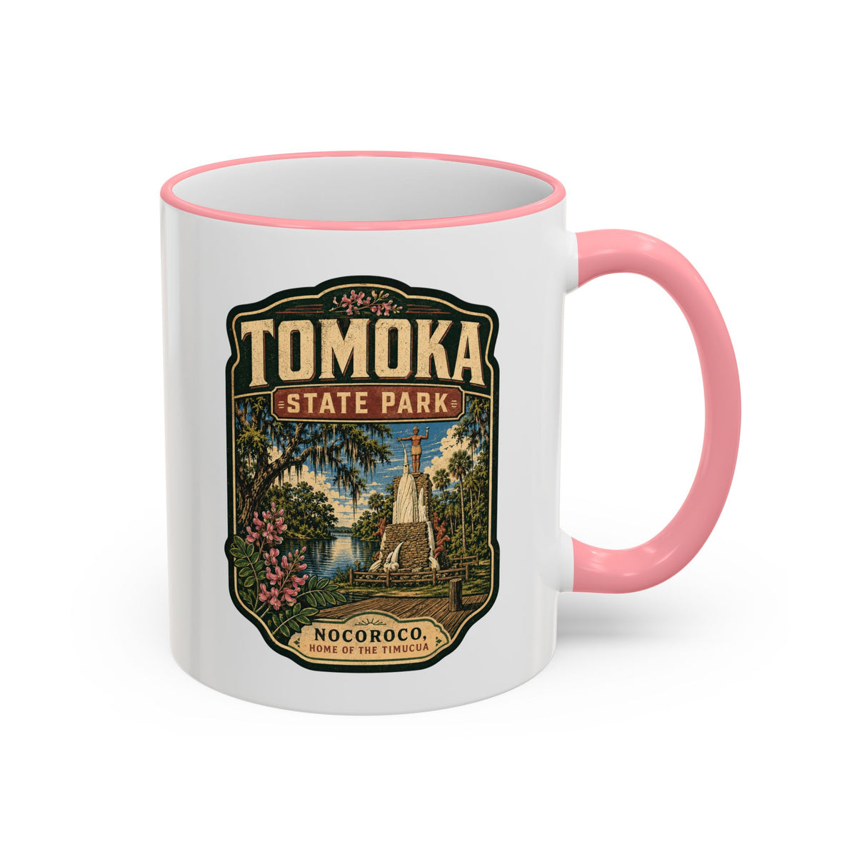 Tomoka State Park Accent Rim & Handle 11oz/15oz