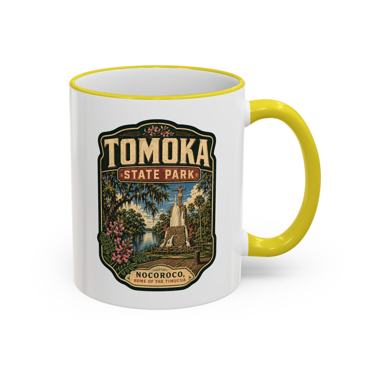 Tomoka State Park Accent Rim & Handle 11oz/15oz