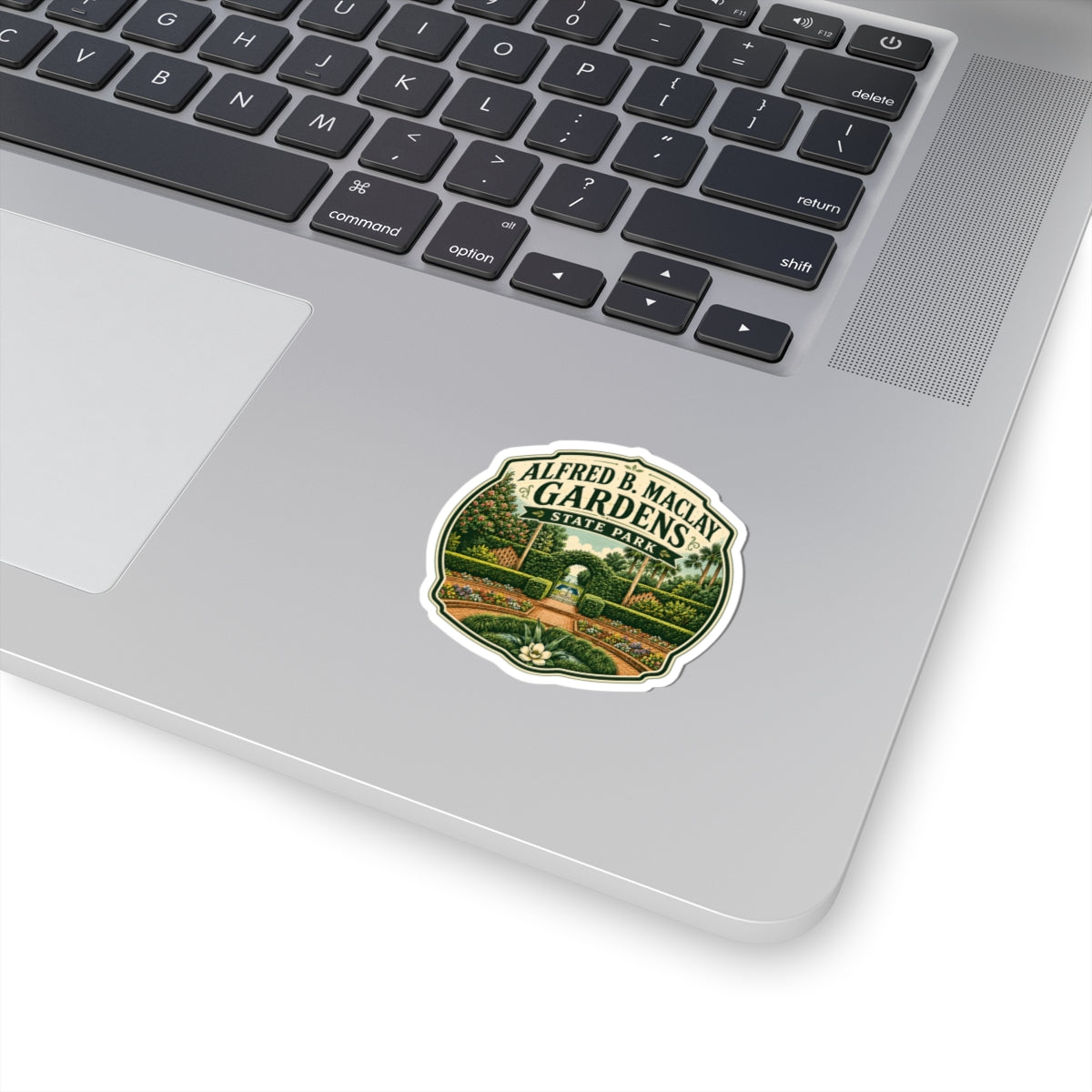 Maclay Gardens Sticker — Vintage Patch Kiss-Cut
