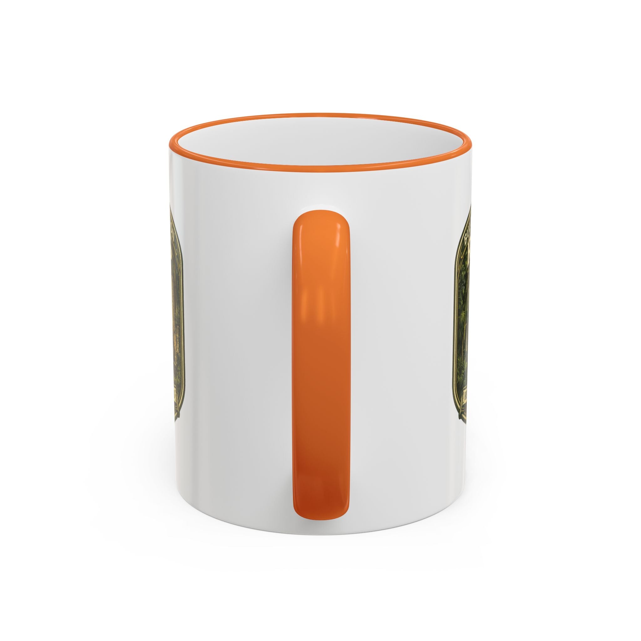 Bulow Ruins Vintage Mug — Accent Rim & Handle 11oz/15oz