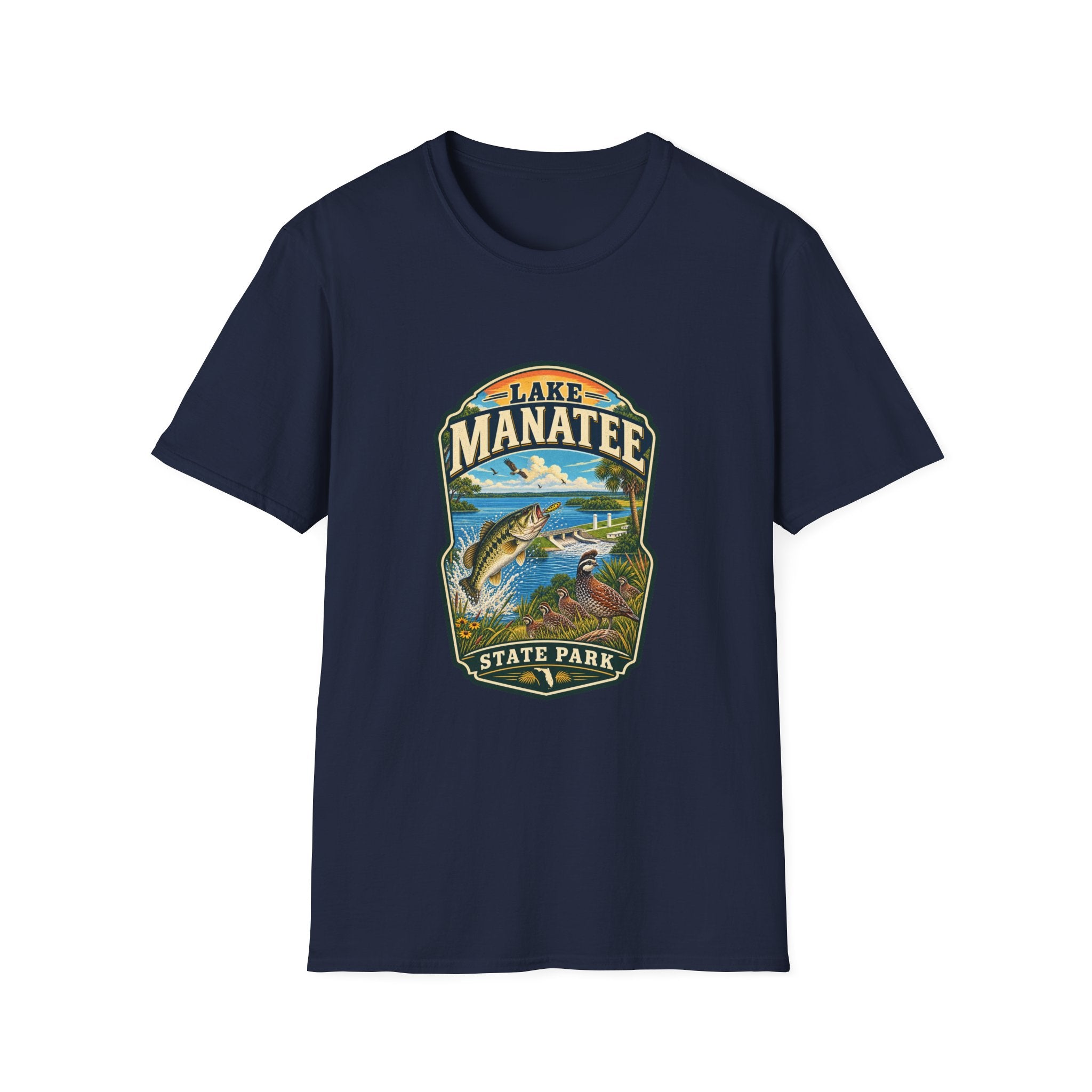 Lake Mantee- Retro Tee