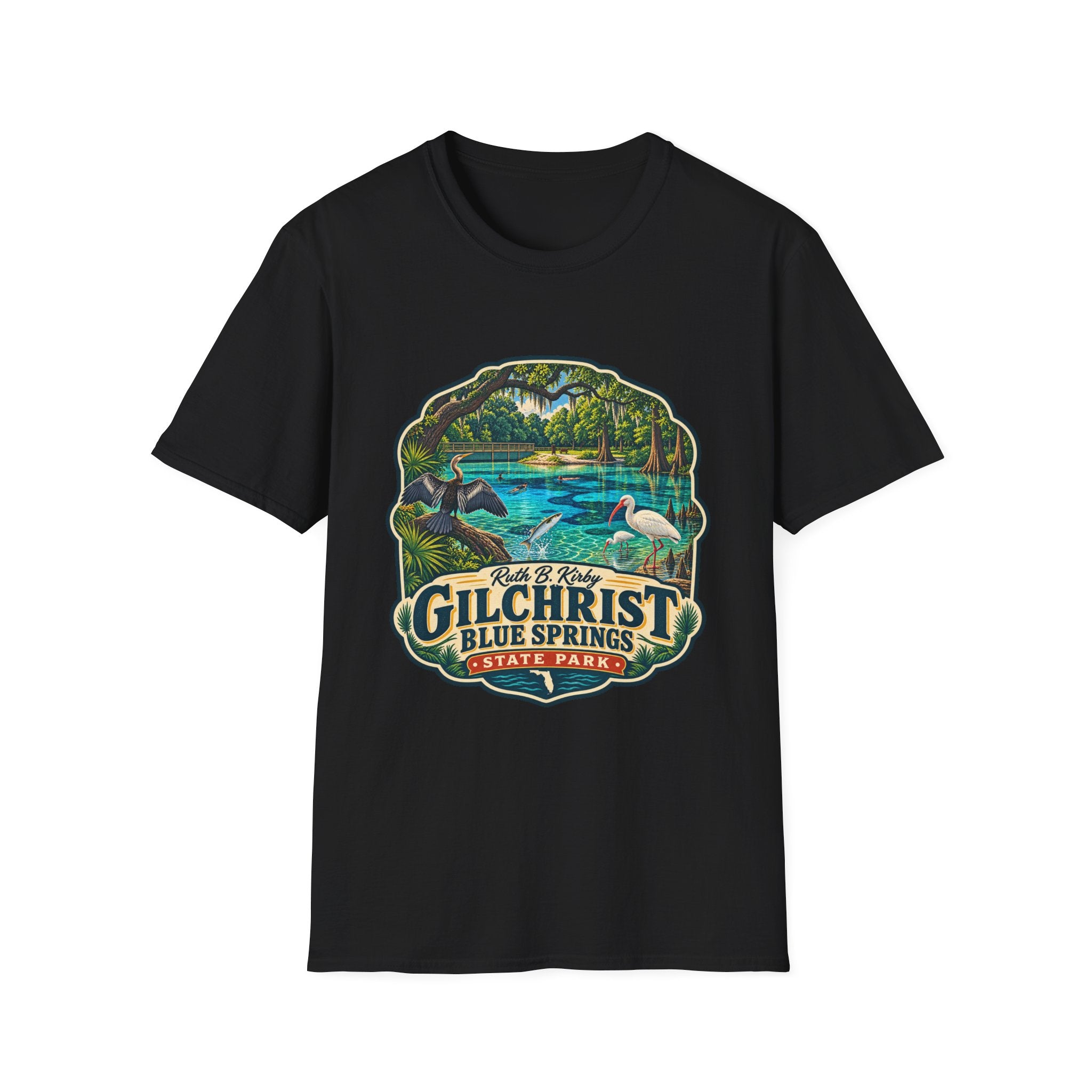 Gilchrist Blue Springs- Retro Tee