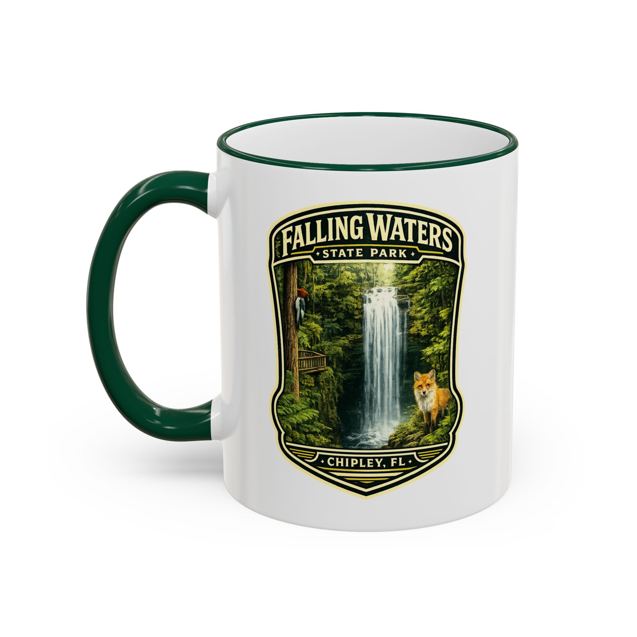 Falling Waters Accent Rim & Handle 11oz/15oz