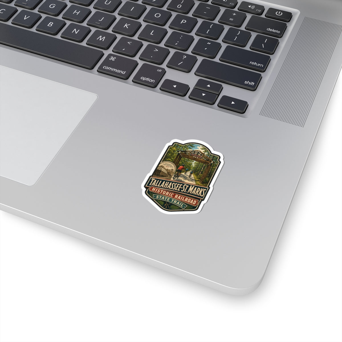 Tallahassee–St. Marks Railroad Trail Sticker — Historic State Trail Bike Decal