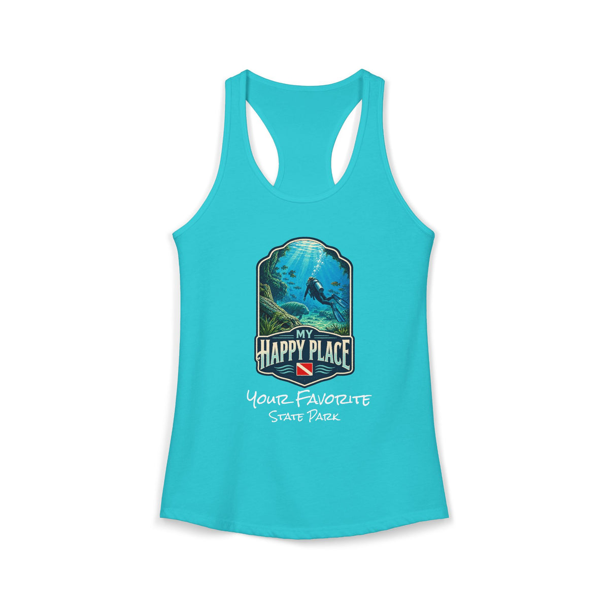 CUSTOMIZABLE Springs Racerback Tank