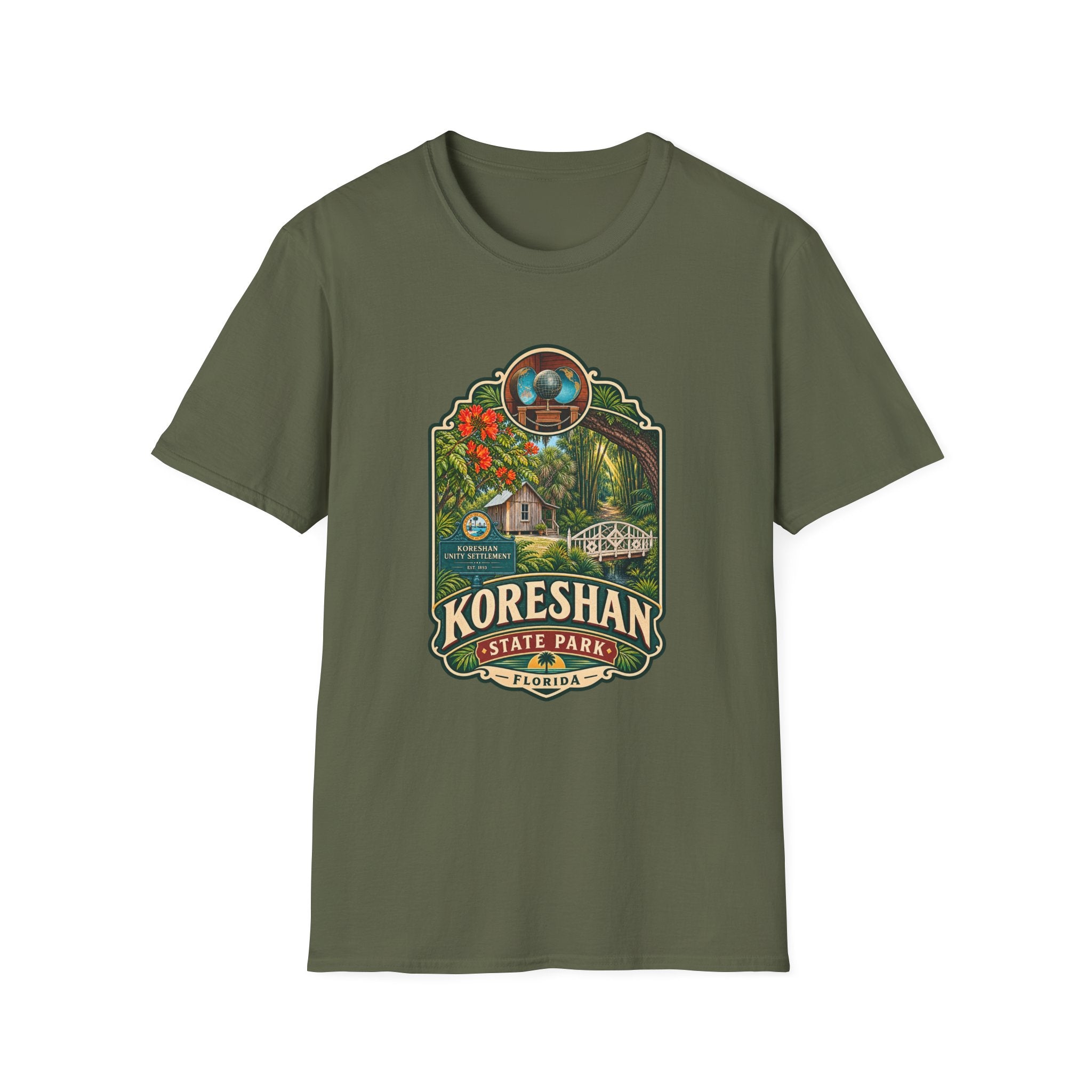 Koreshan- Retro Tee