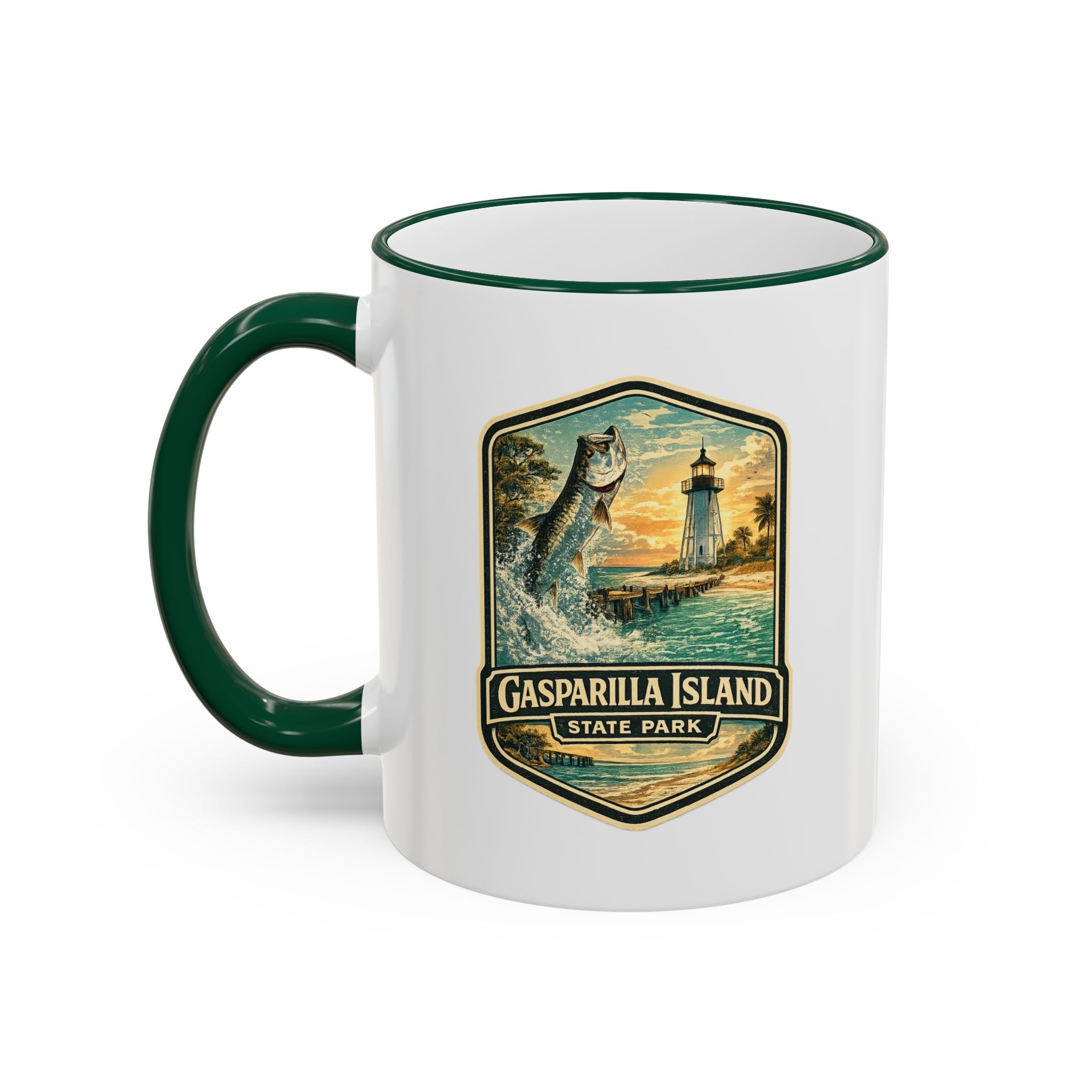 Gasparilla Island Accent Rim & Handle 11oz/15oz