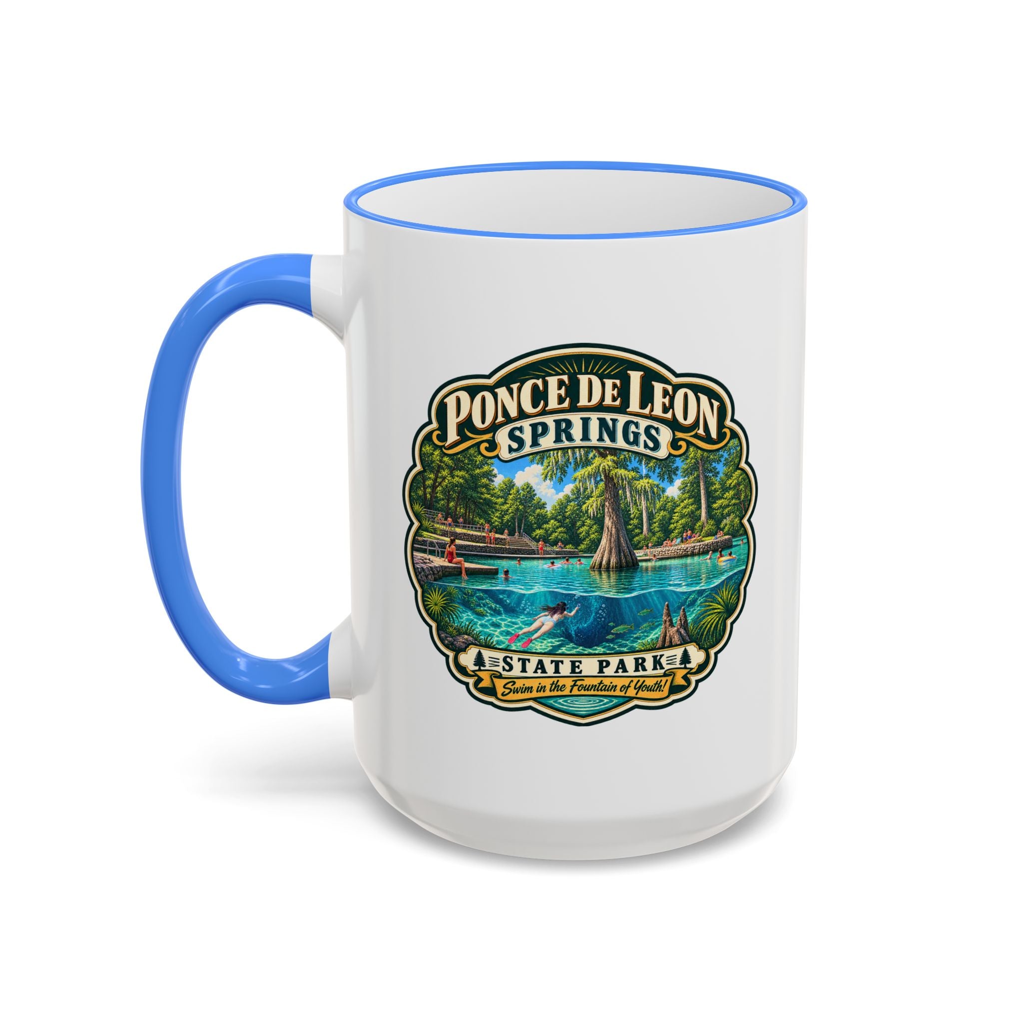 Ponce De Leon Accent Rim & Handle 11oz/15oz