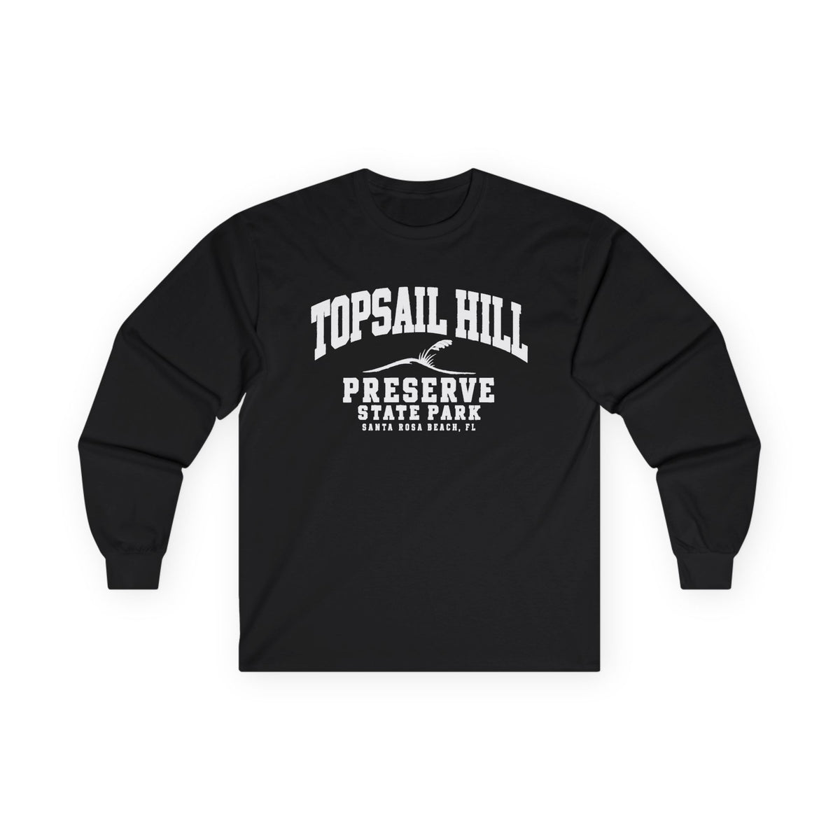 Topsail Hill Preserve State Park Vintage Logo- Long Sleeve Tee