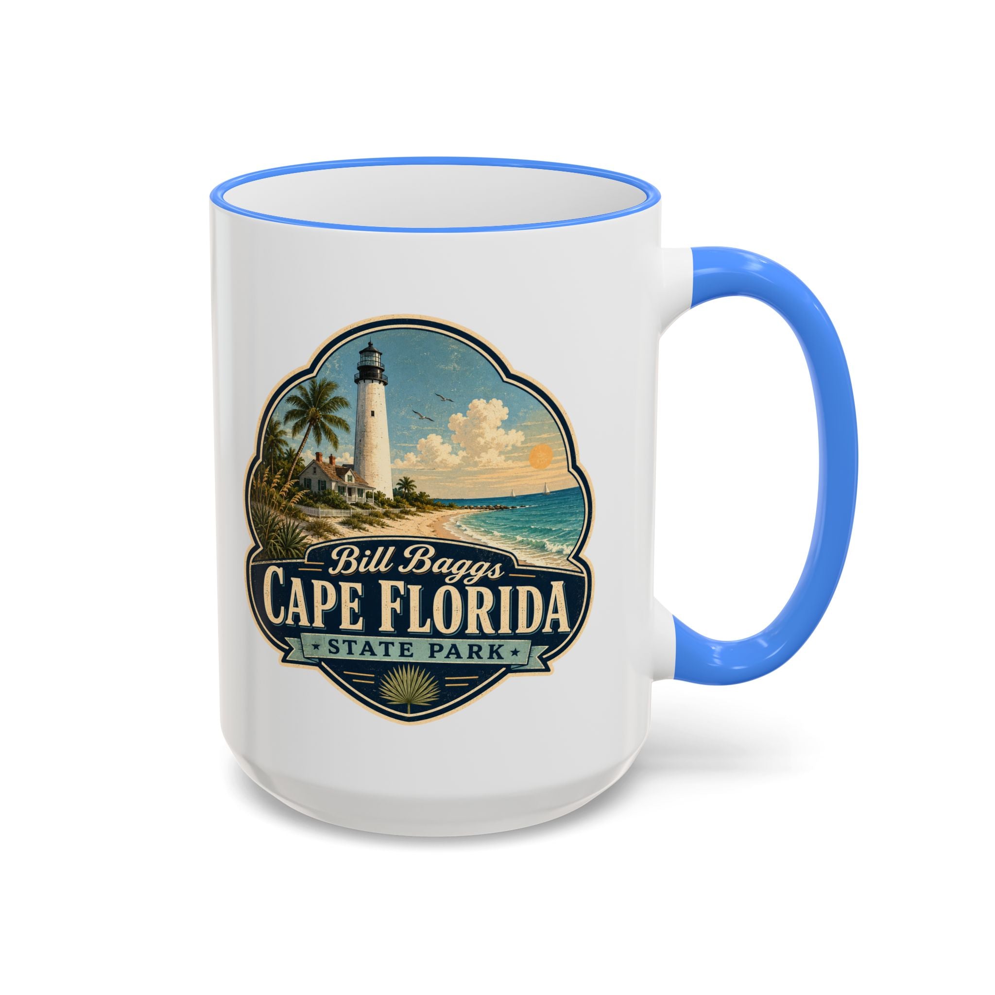 Bill Baggs Cape Florida Accent Rim & Handle 11oz/15oz