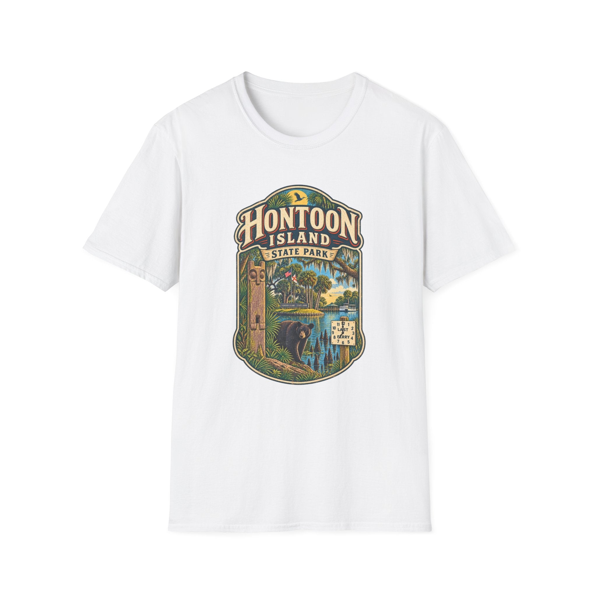 Hontoon Island- Retro Tee