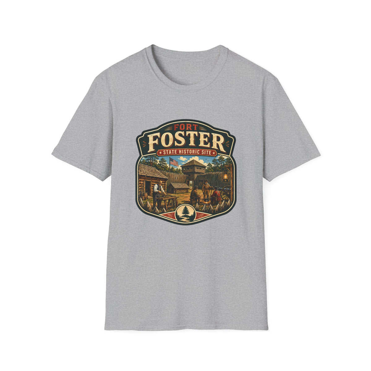 Fort Foster — Retro Tee