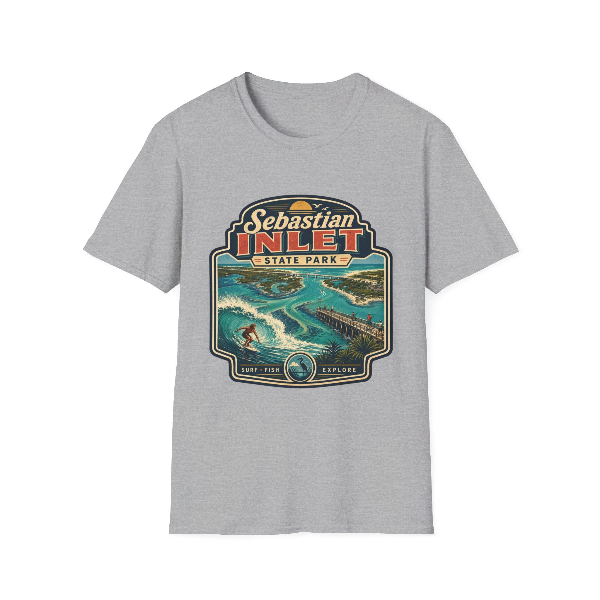 Sebastian Inlet - Retro Tee