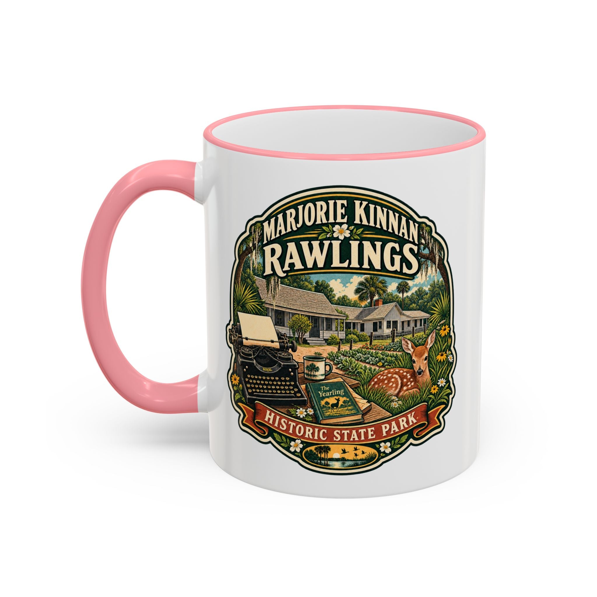 Marjorie Kinnan Rawlings Accent Rim & Handle 11oz/15oz