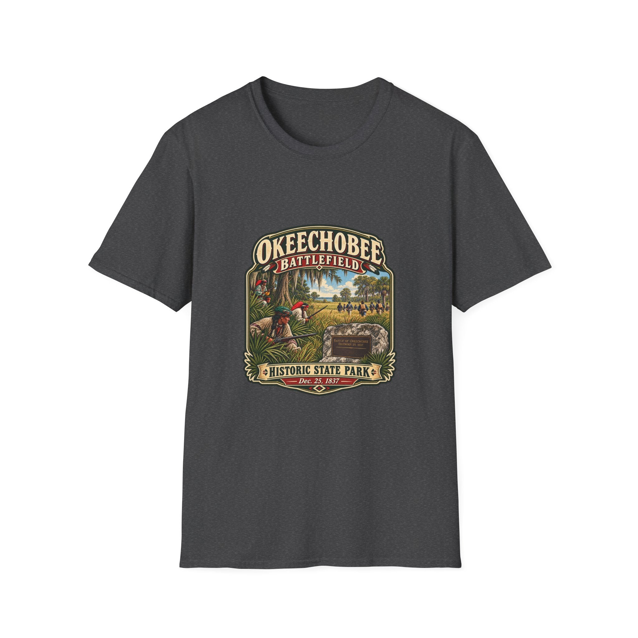 Okeechobee Battlefield- Retro Tee