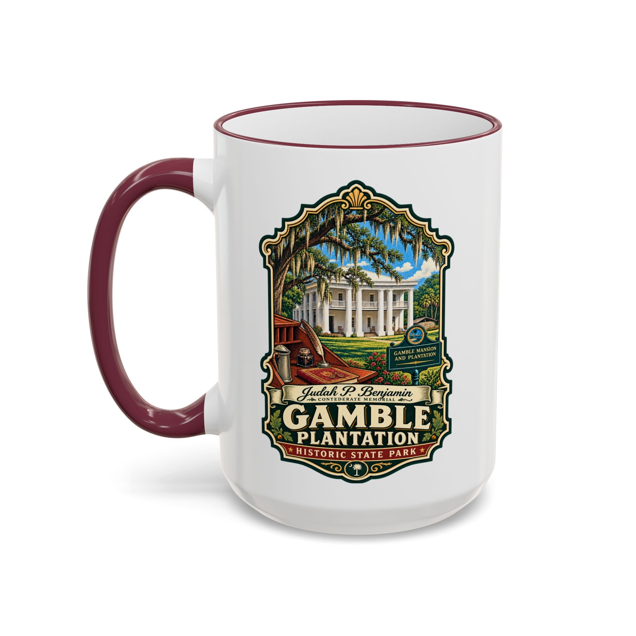 Gamble Plantation Accent Rim & Handle 11oz/15oz