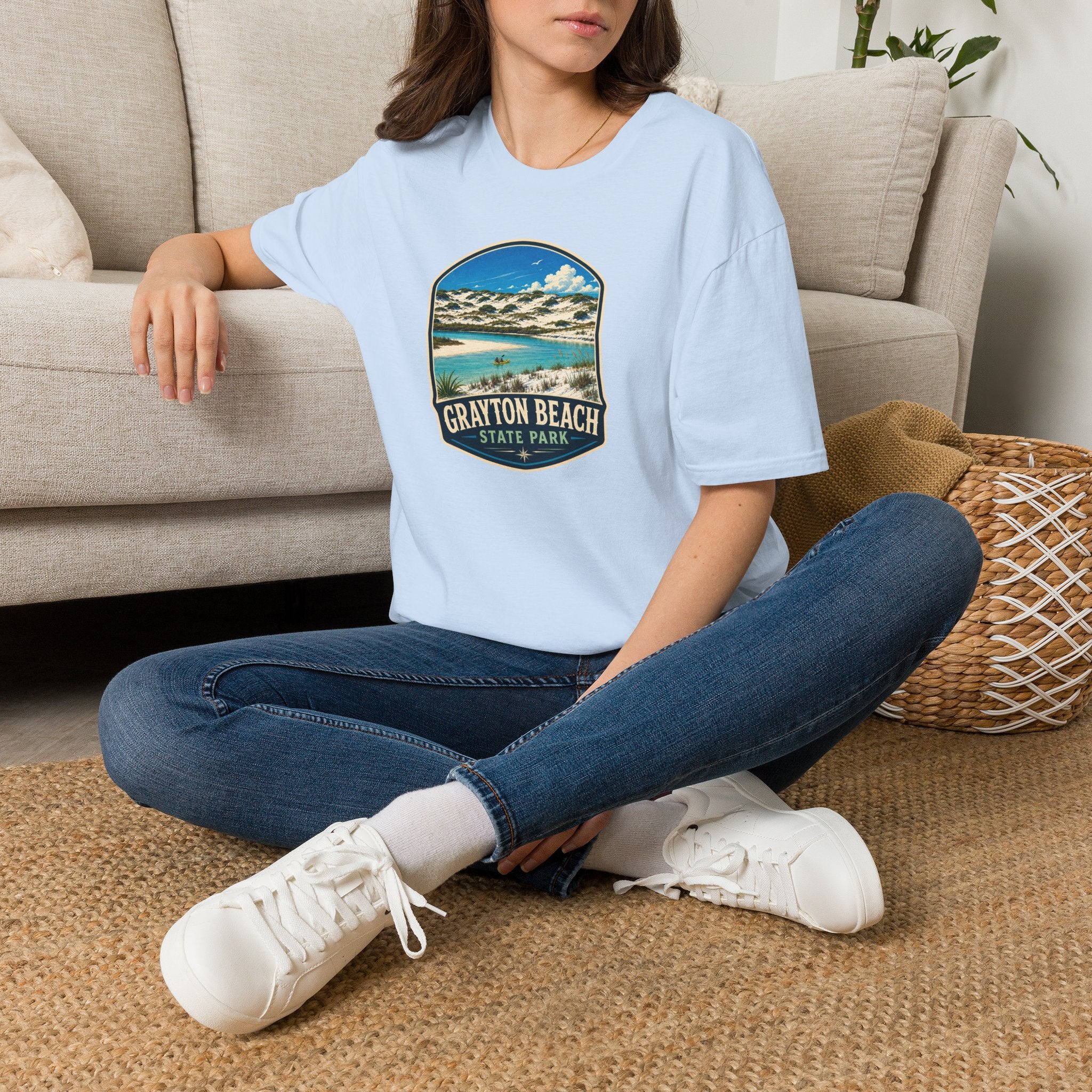 Grayton Beach — Retro Tee