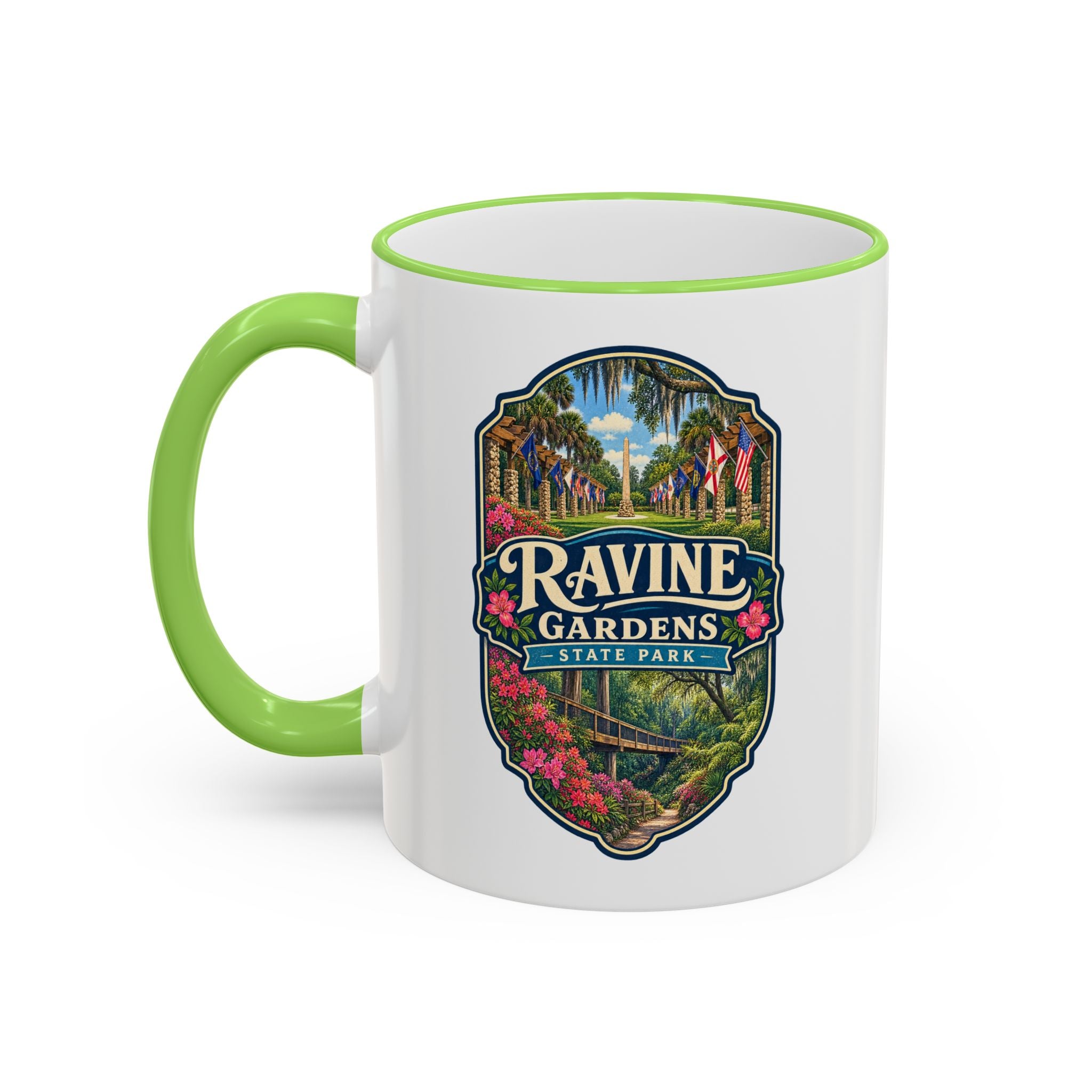 Ravine Gardens Accent Rim & Handle 11oz/15oz