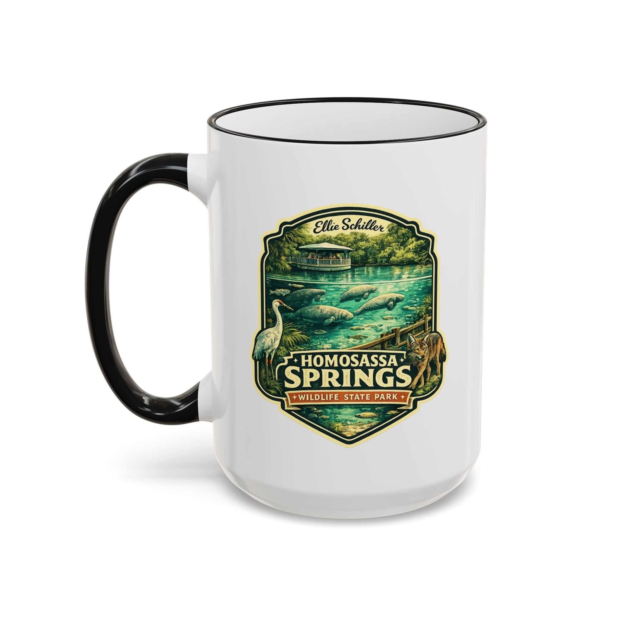 Homosassa Springs Accent Rim & Handle 11oz/15oz