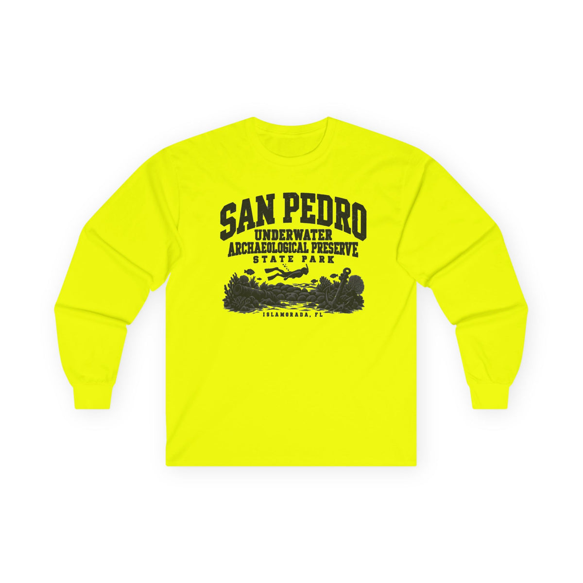 San Pedro Underwater Archaeological Preserve- Long Sleeve Tee