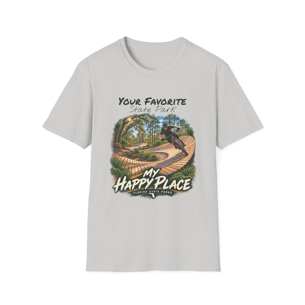 CUSTOMIZABLE Bike Course- Retro Tee