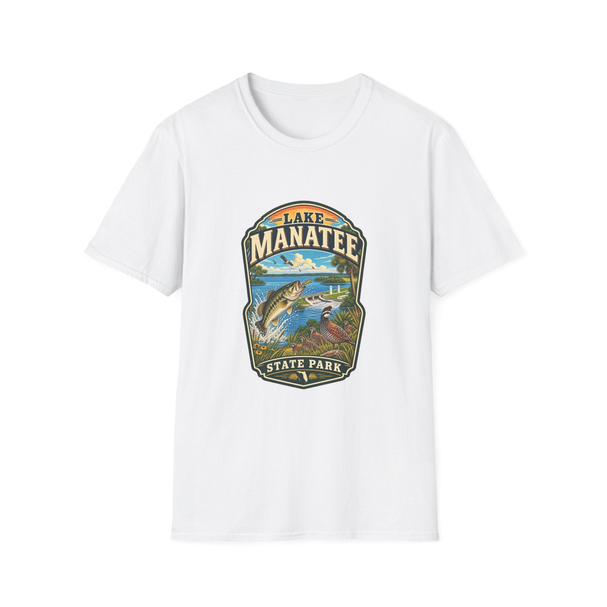 Lake Mantee- Retro Tee