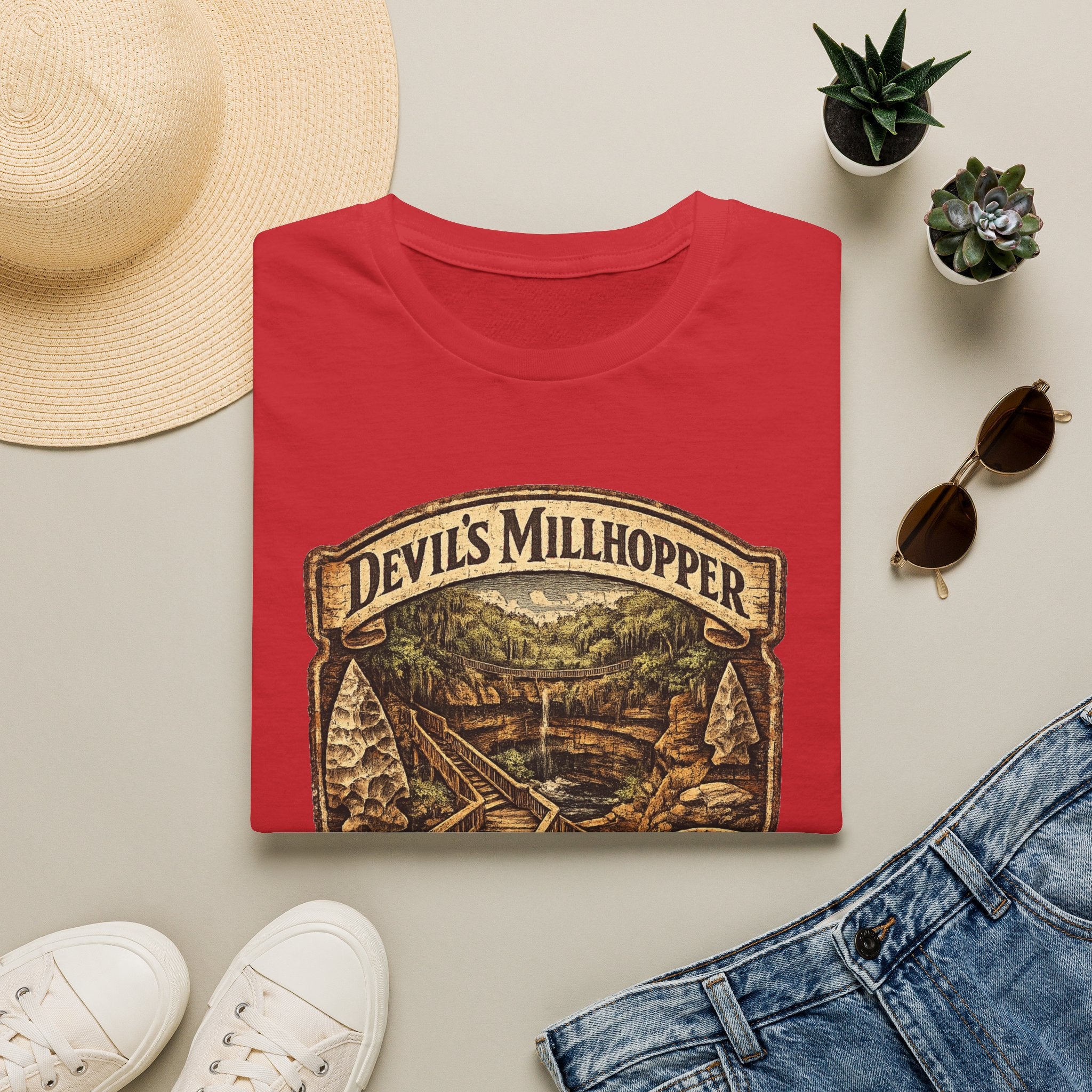 Devil's Millhopper- Retro Tee