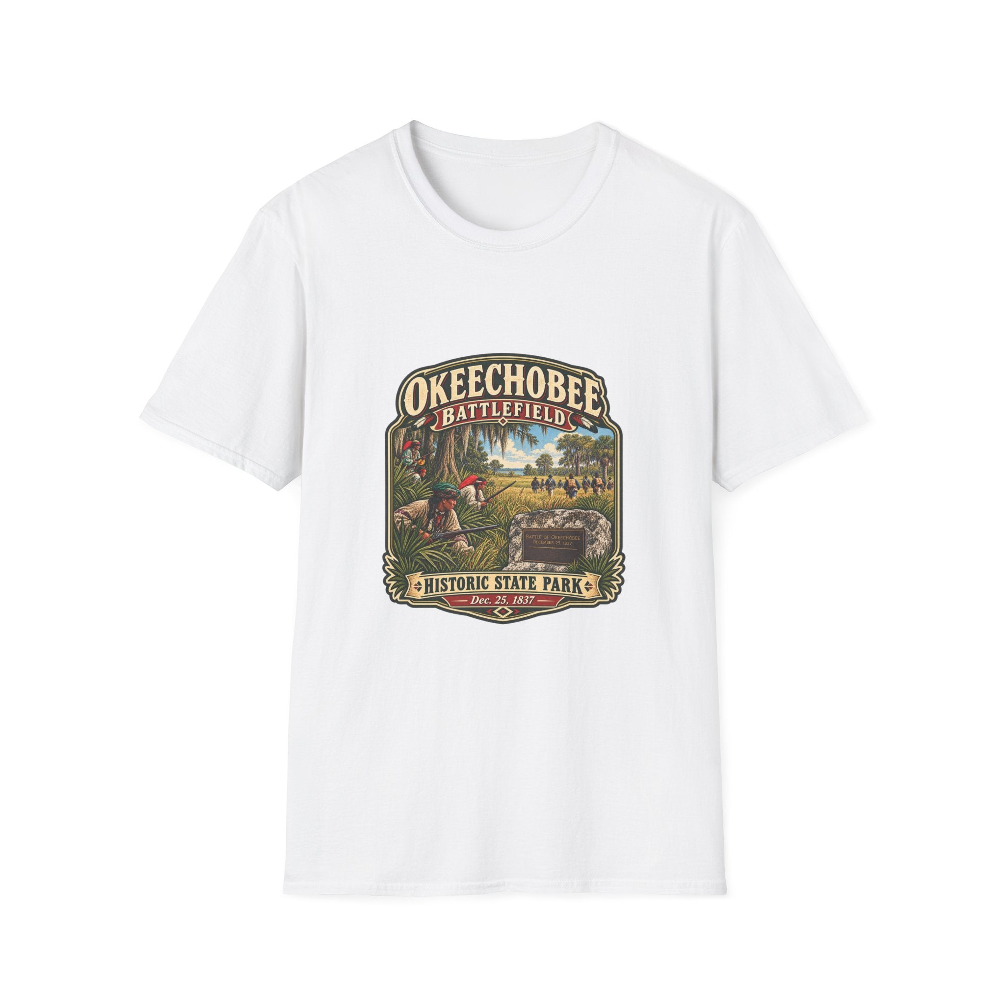 Okeechobee Battlefield- Retro Tee