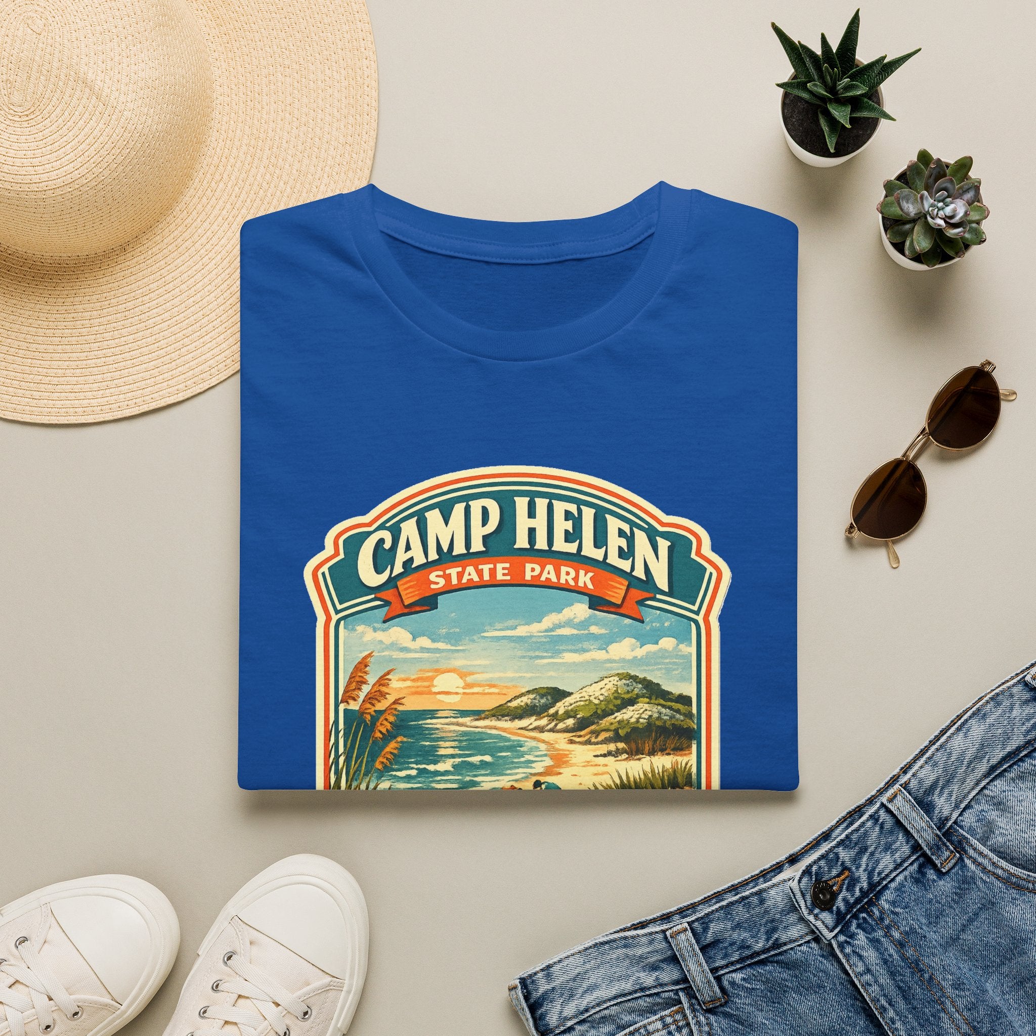 Camp Helen- Retro Tee