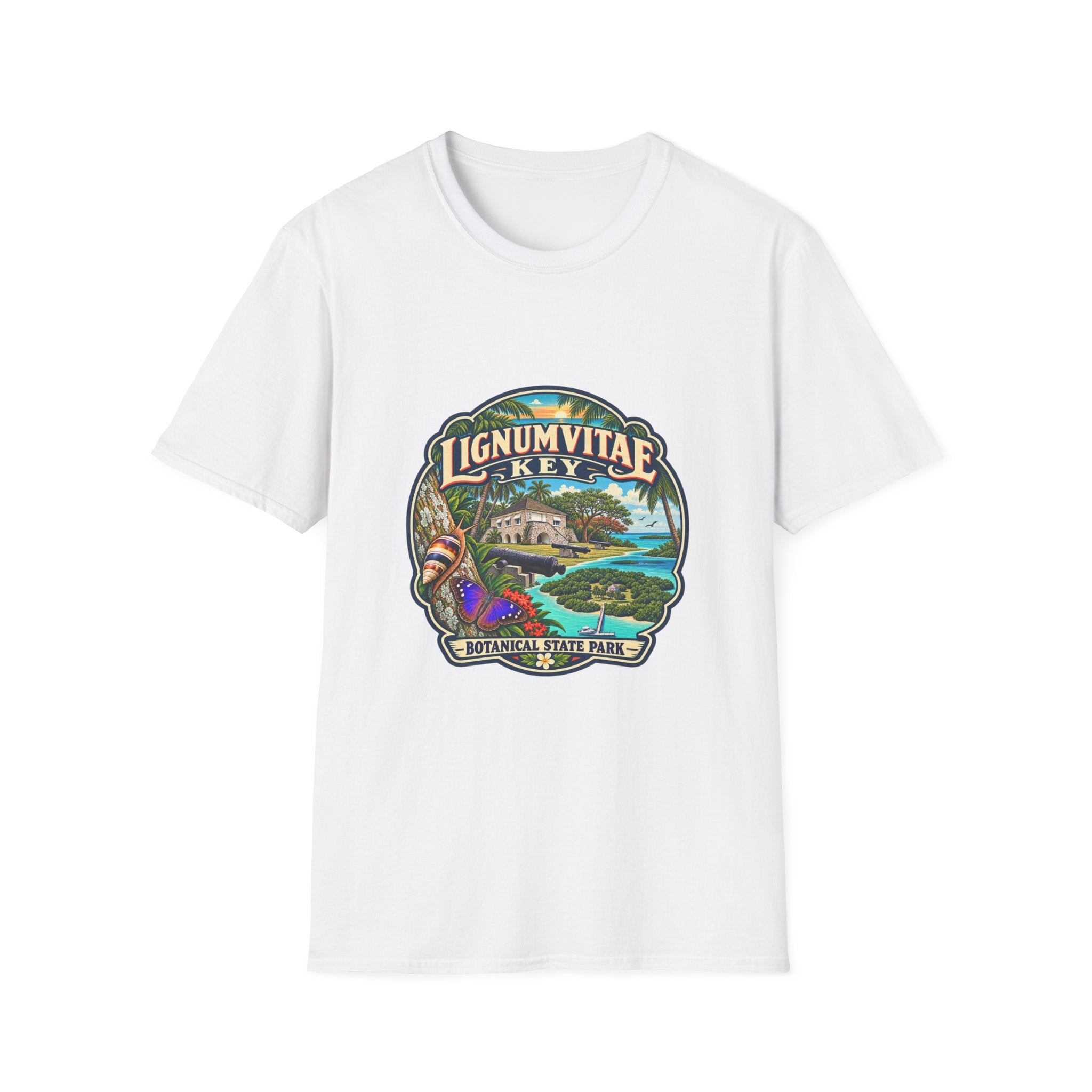 Lignumvitae Key- Retro Tee