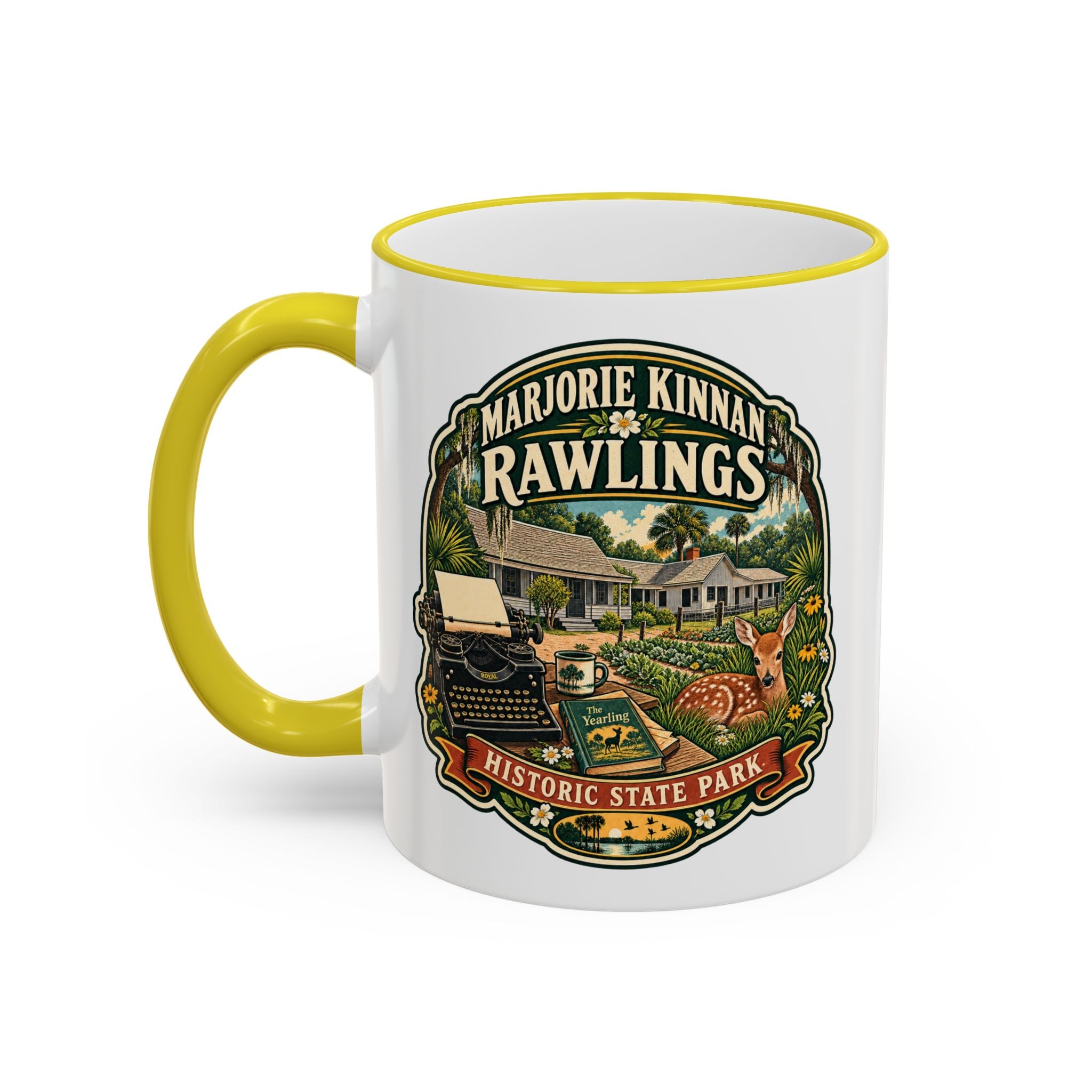 Marjorie Kinnan Rawlings Accent Rim & Handle 11oz/15oz