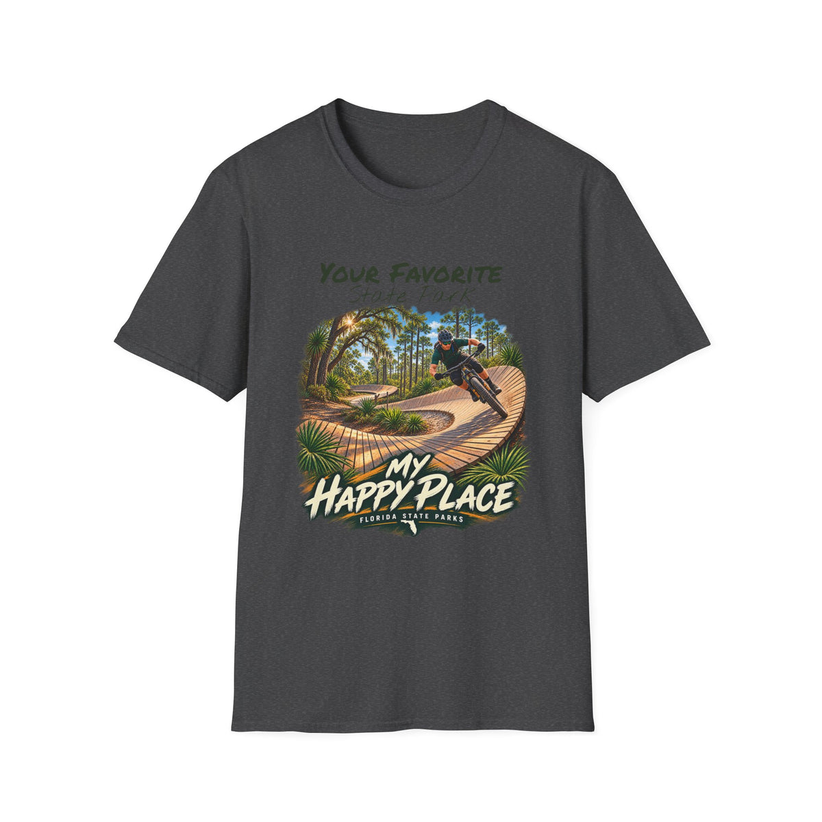 CUSTOMIZABLE Bike Course- Retro Tee