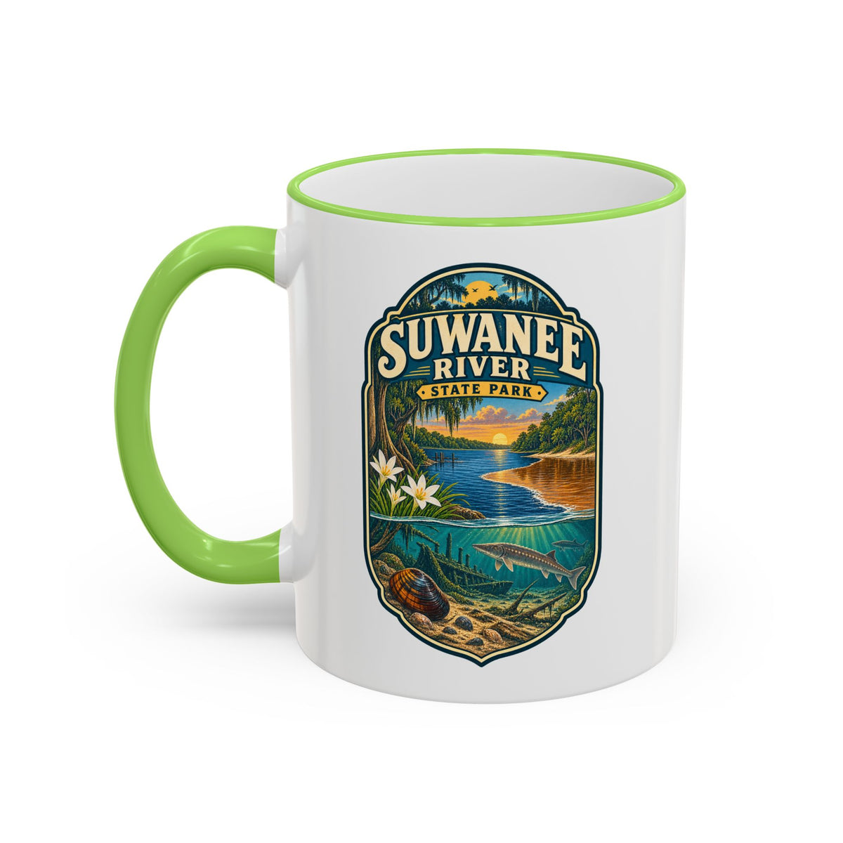 Suwannee River  Accent Rim & Handle 11oz/15oz