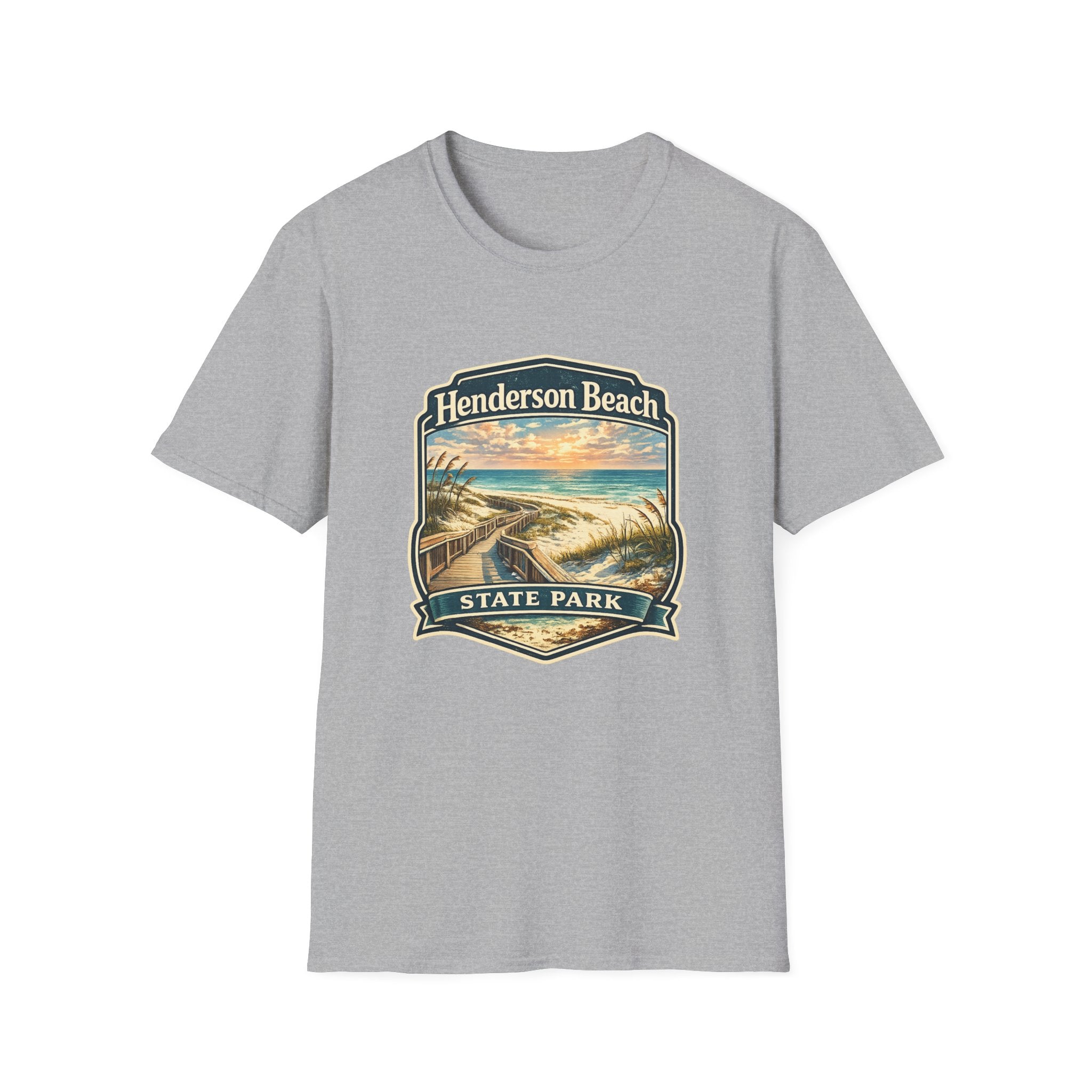 Henderson Beach- Retro Tee