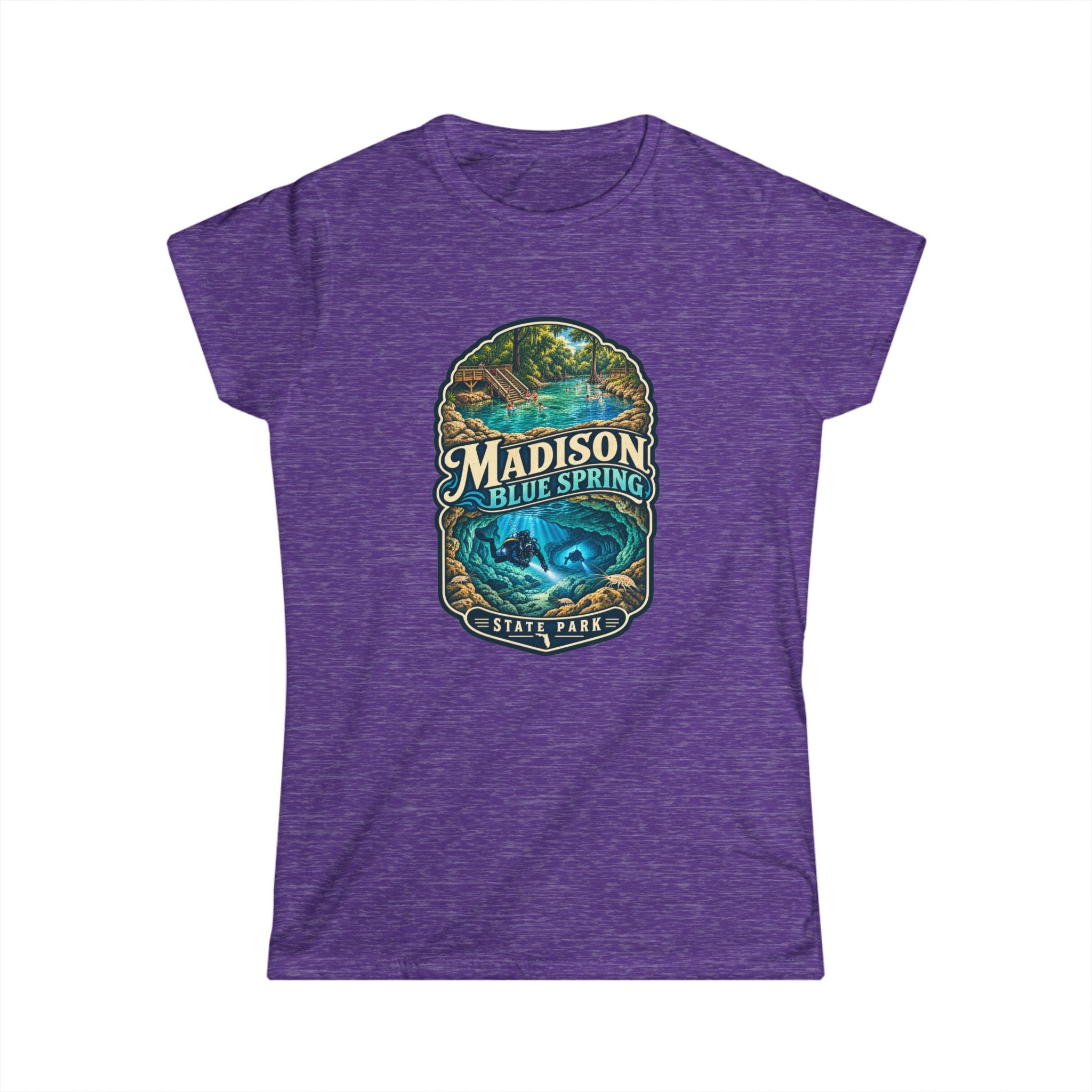Madison Blue Spring- Vintage Tee