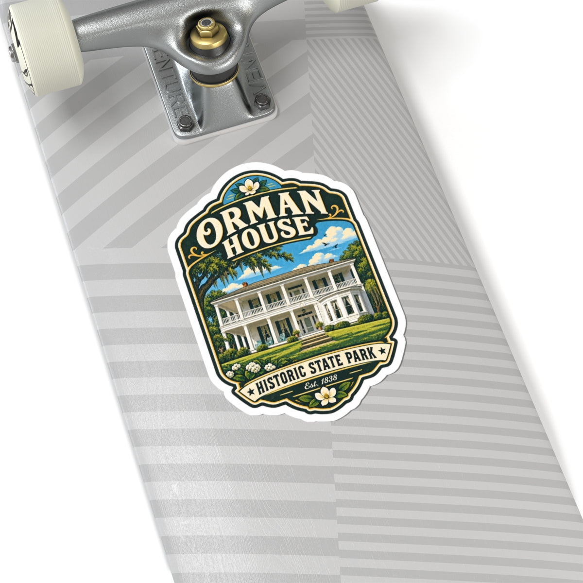 Orman House Historic State Park Sticker — Vintage Travel Decal