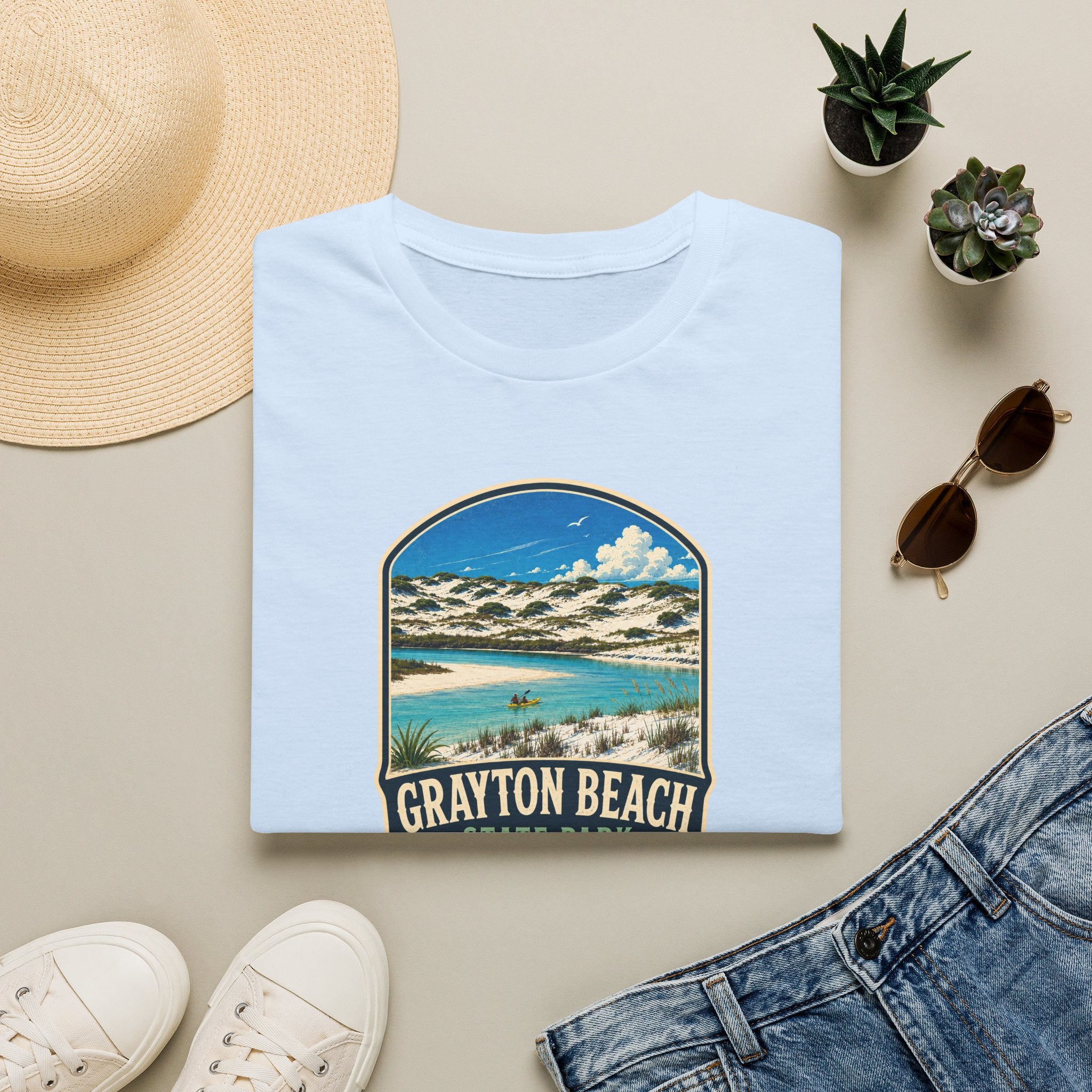 Grayton Beach — Retro Tee
