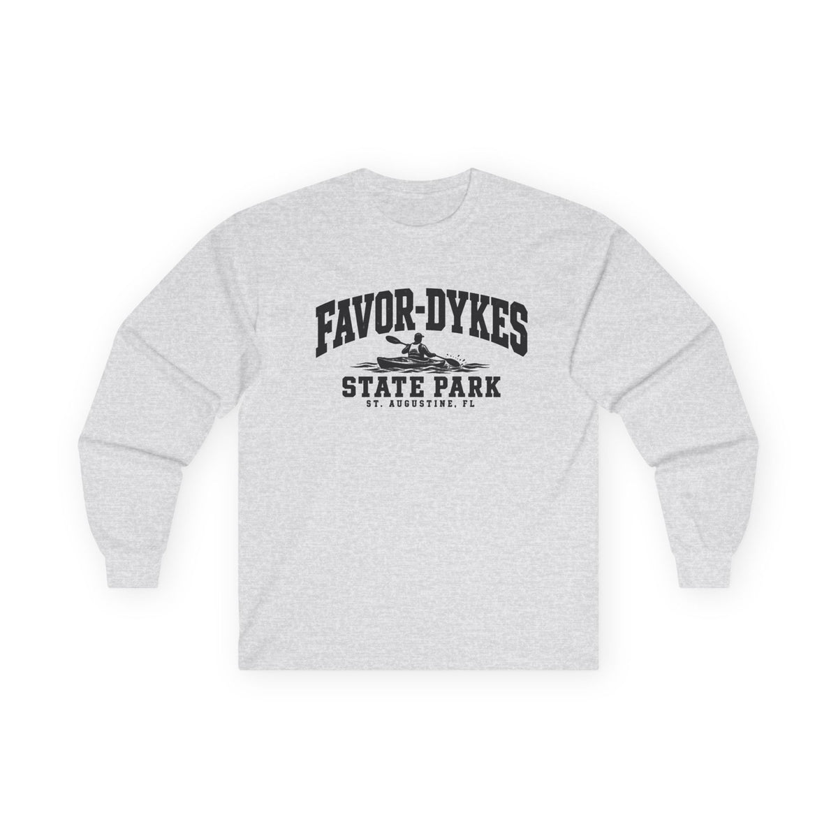 Favor-Dykes State Park Vintage Logo- Long Sleeve Tee