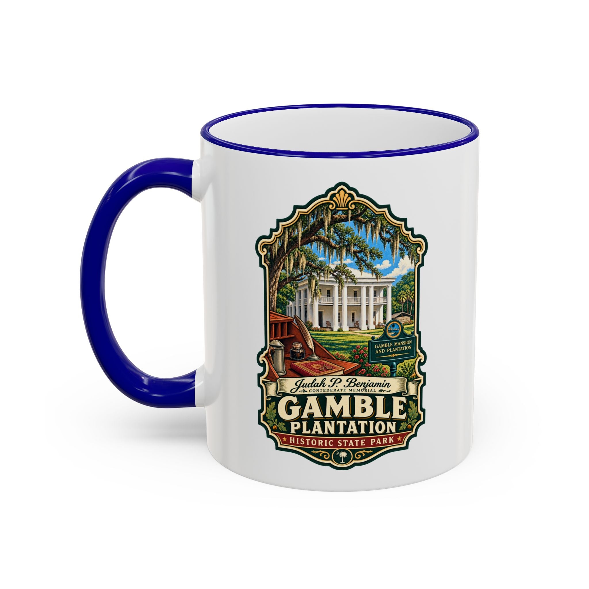 Gamble Plantation Accent Rim & Handle 11oz/15oz