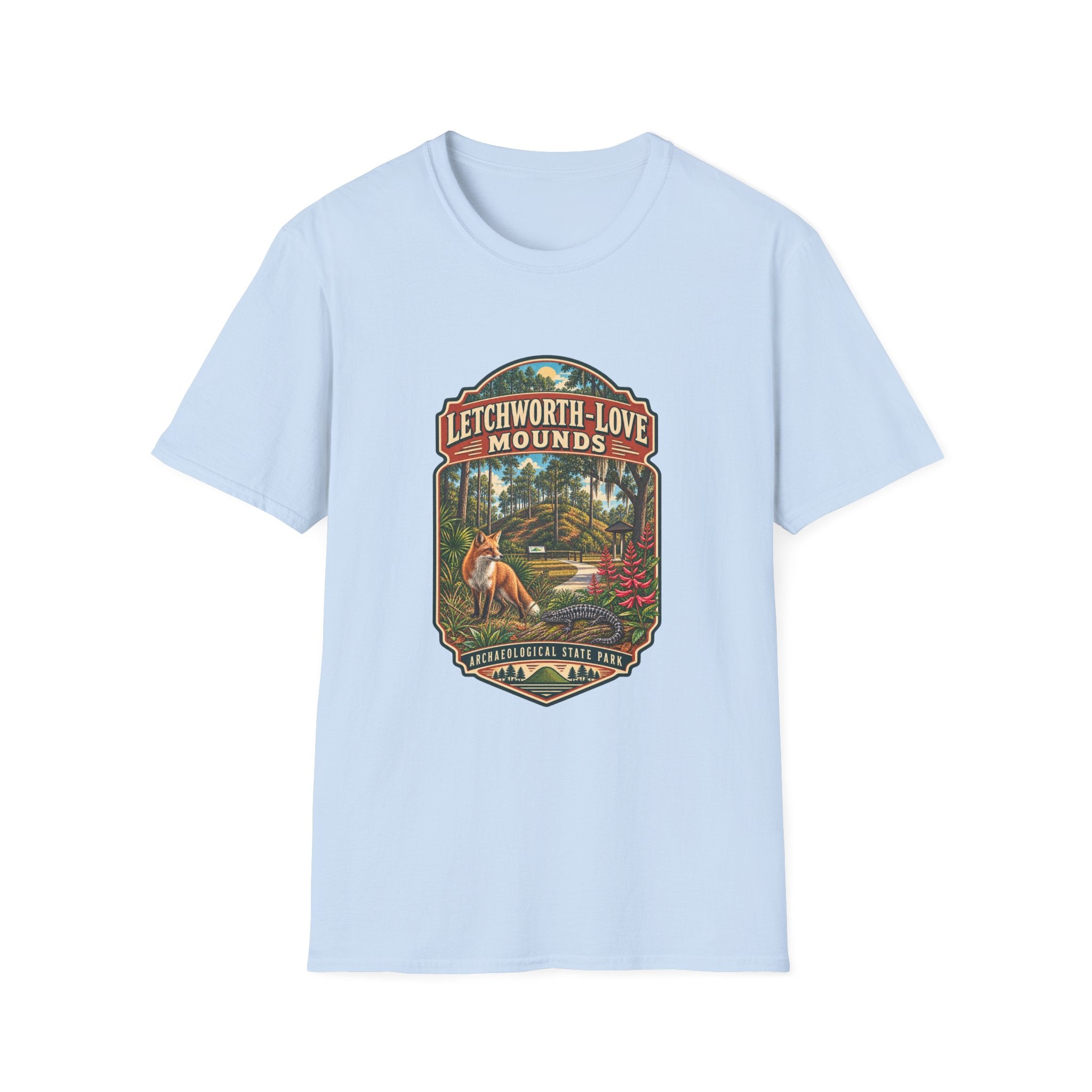 Letchworth-Love Mounds- Retro Tee