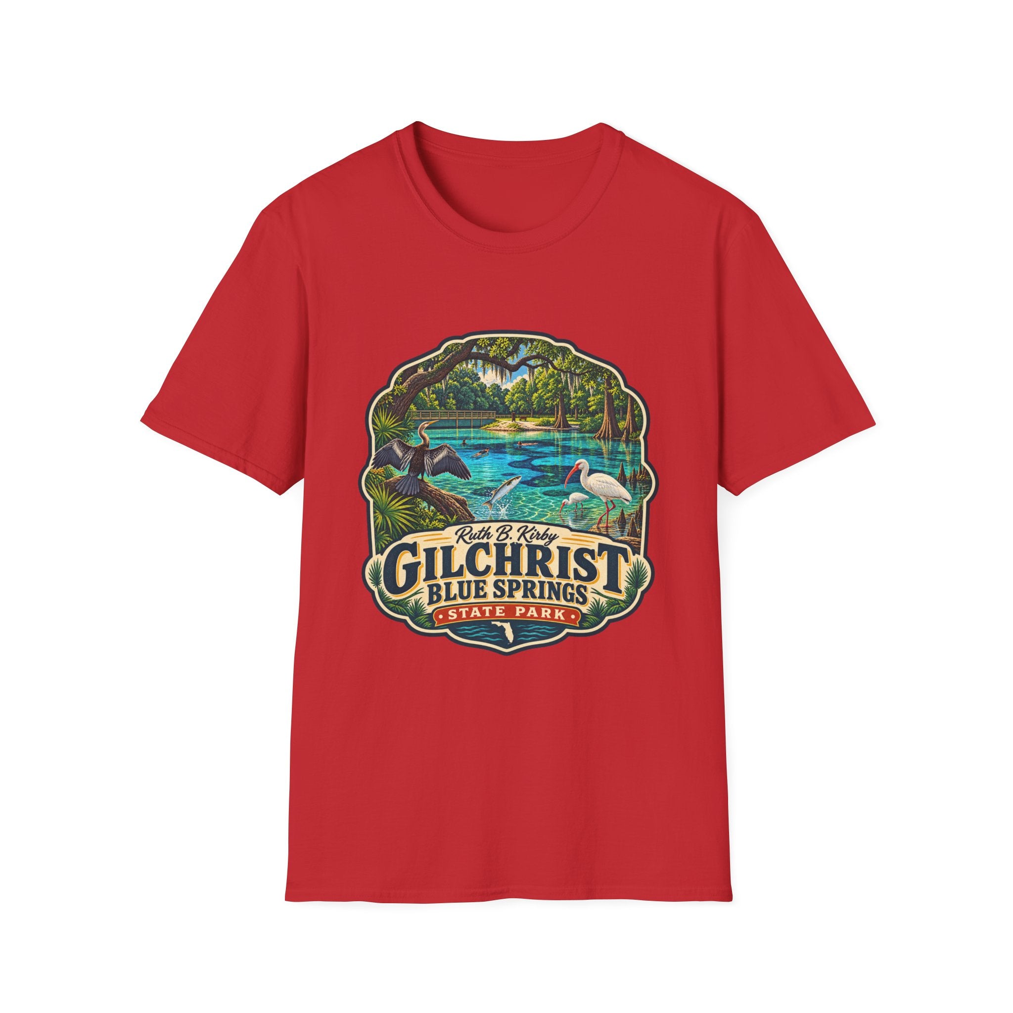 Gilchrist Blue Springs- Retro Tee