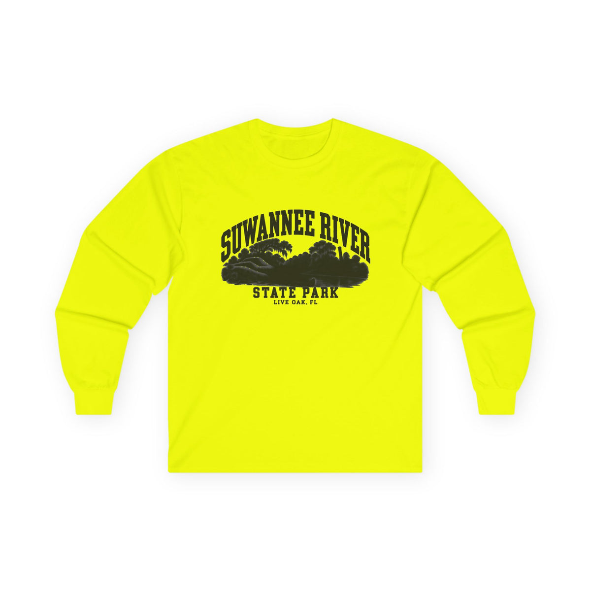 Suwannee River State Park Vintage Logo- Long Sleeve Tee