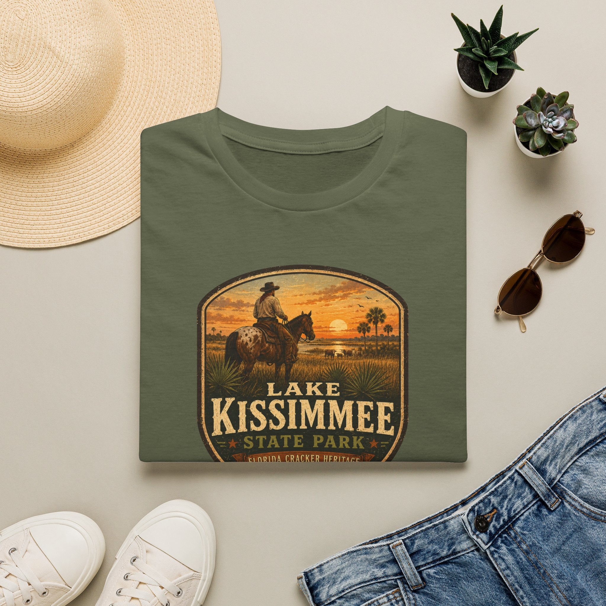 Lake Kissimmee — Retro Tee