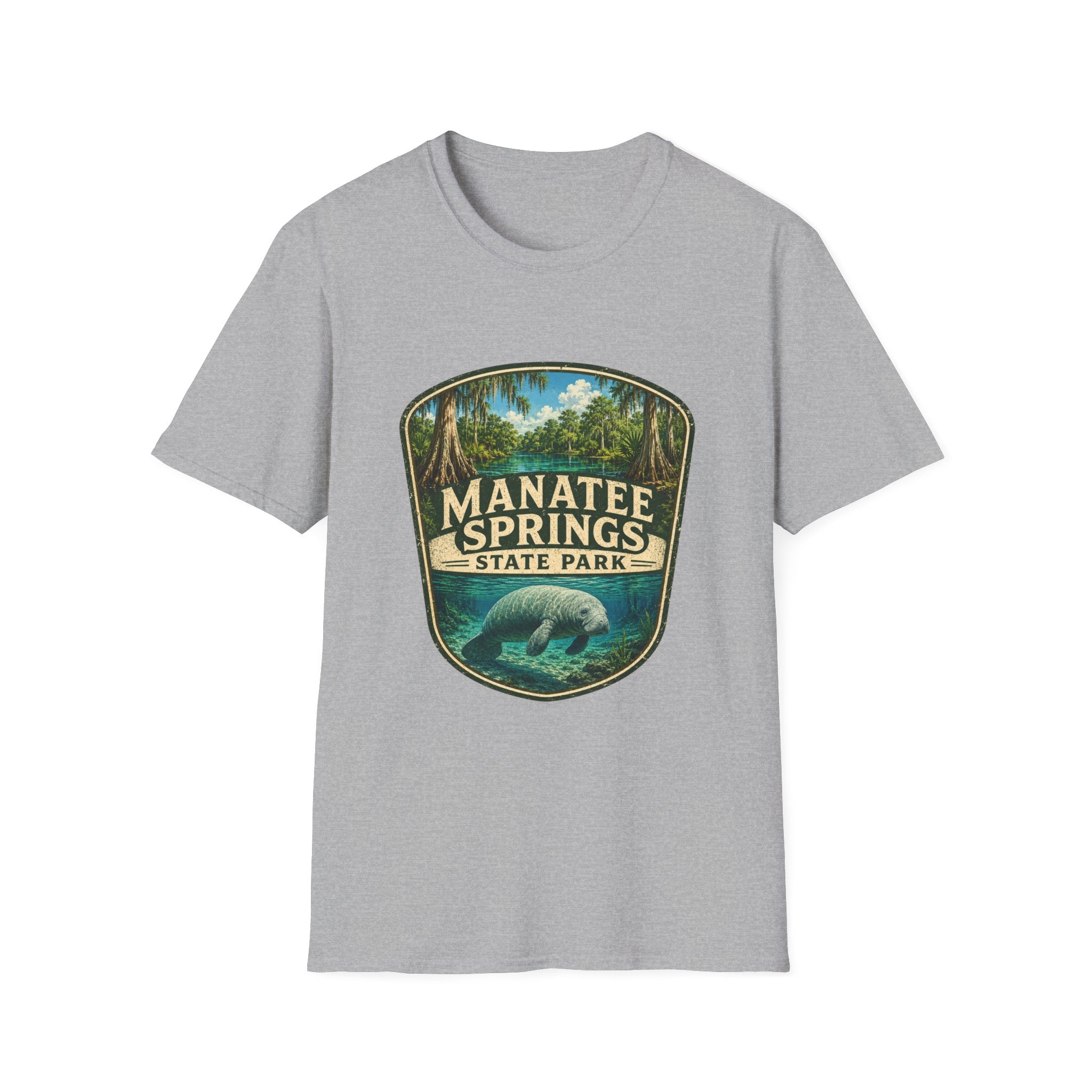 Manatee Springs — Retro Tee