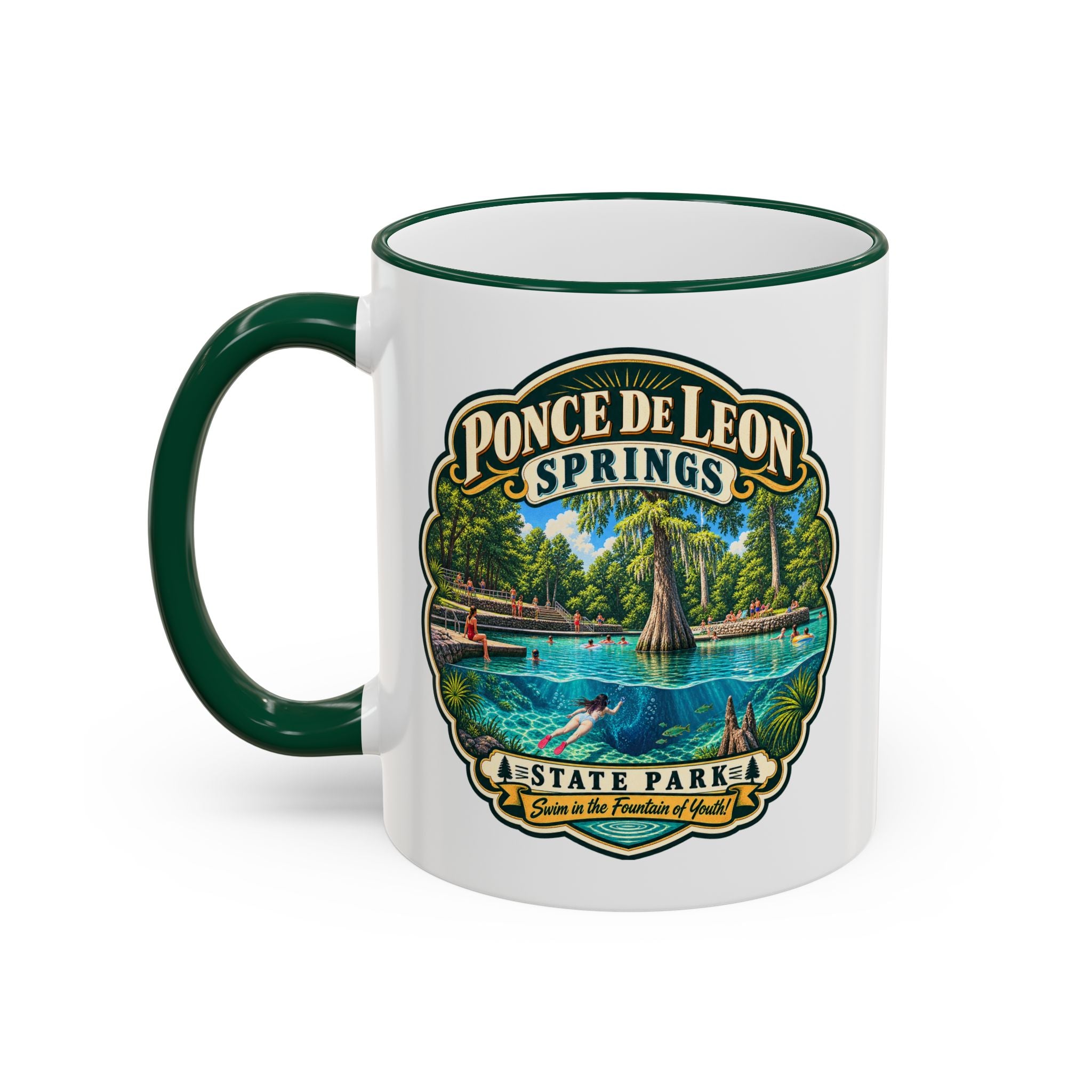 Ponce De Leon Accent Rim & Handle 11oz/15oz