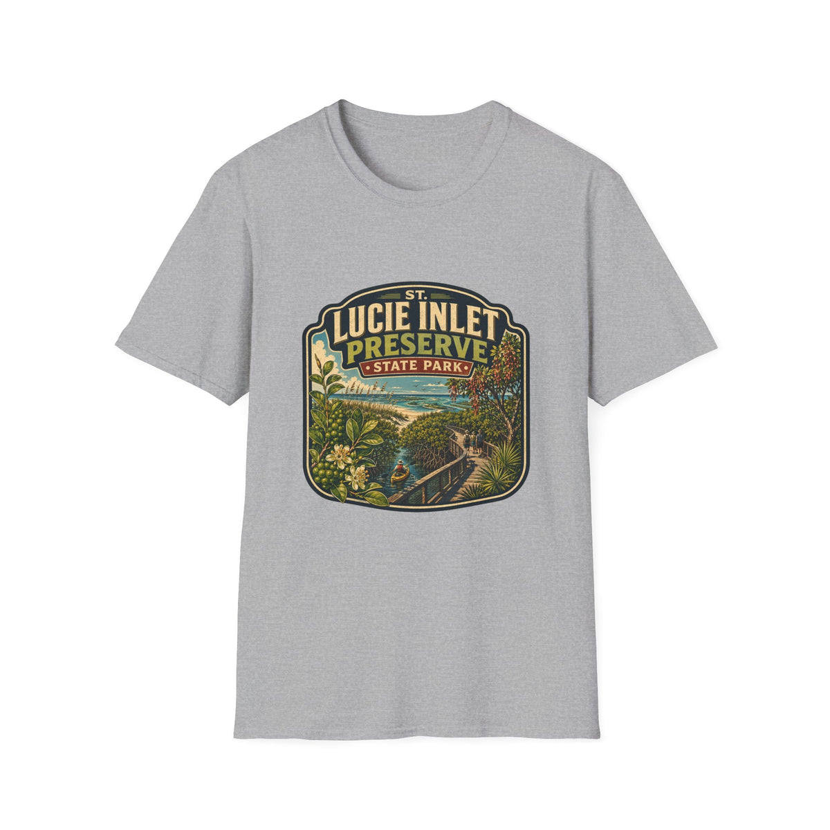 St. Lucie Inlet — Retro Tee